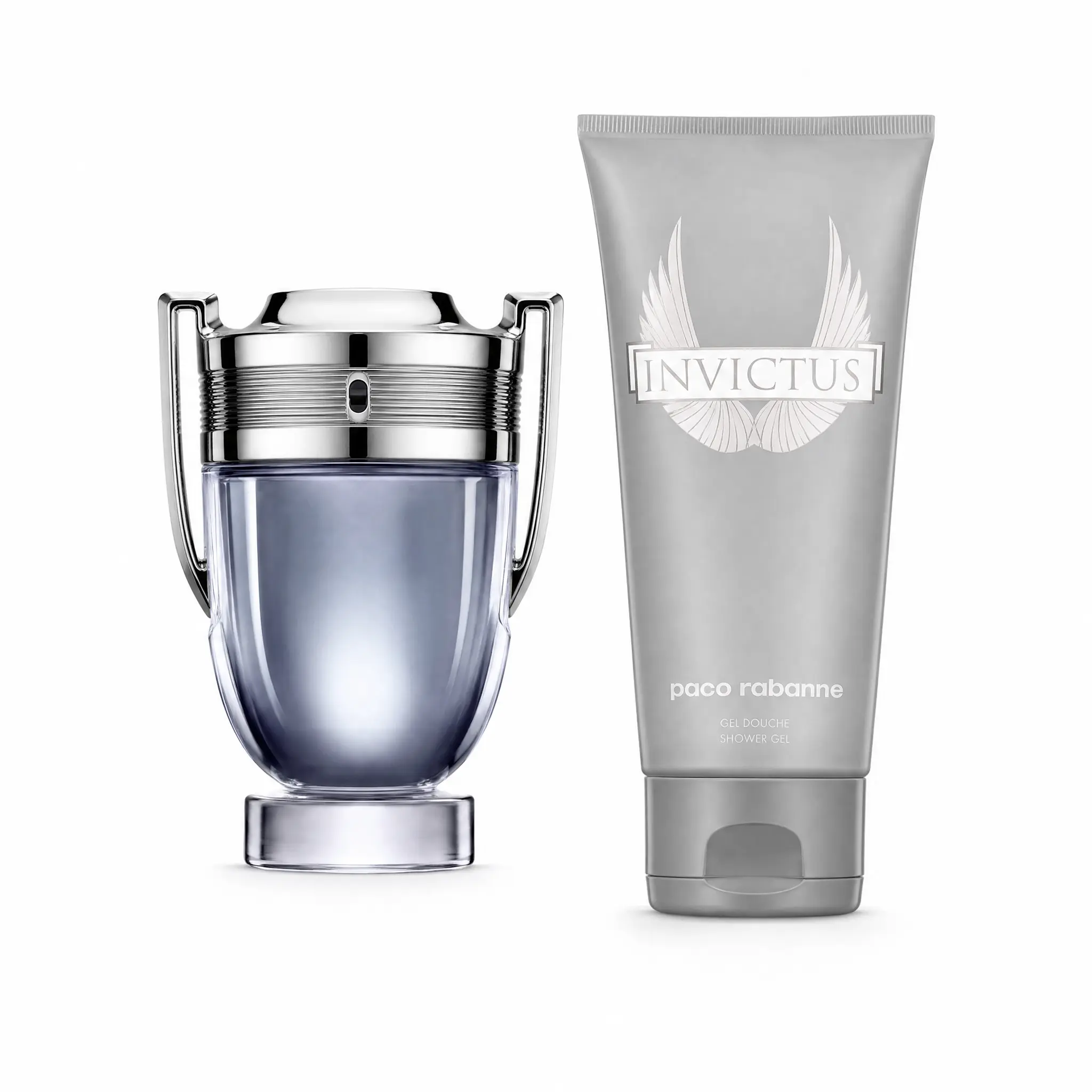 Rabanne Invictus EDT 100 ml + gift set for Body & Hair 100 ml