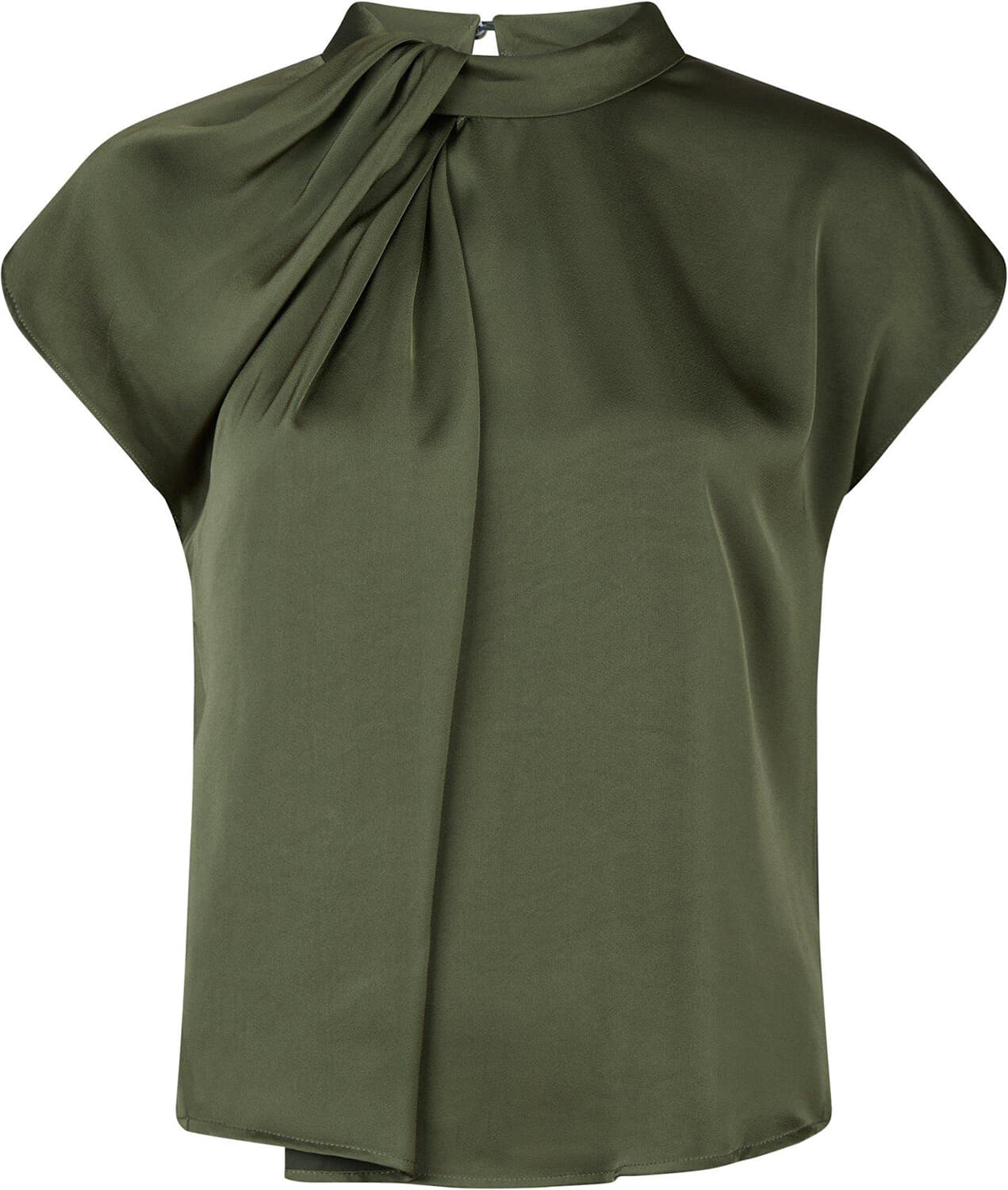 Neo Noir Top Fleur Drapy Army dames