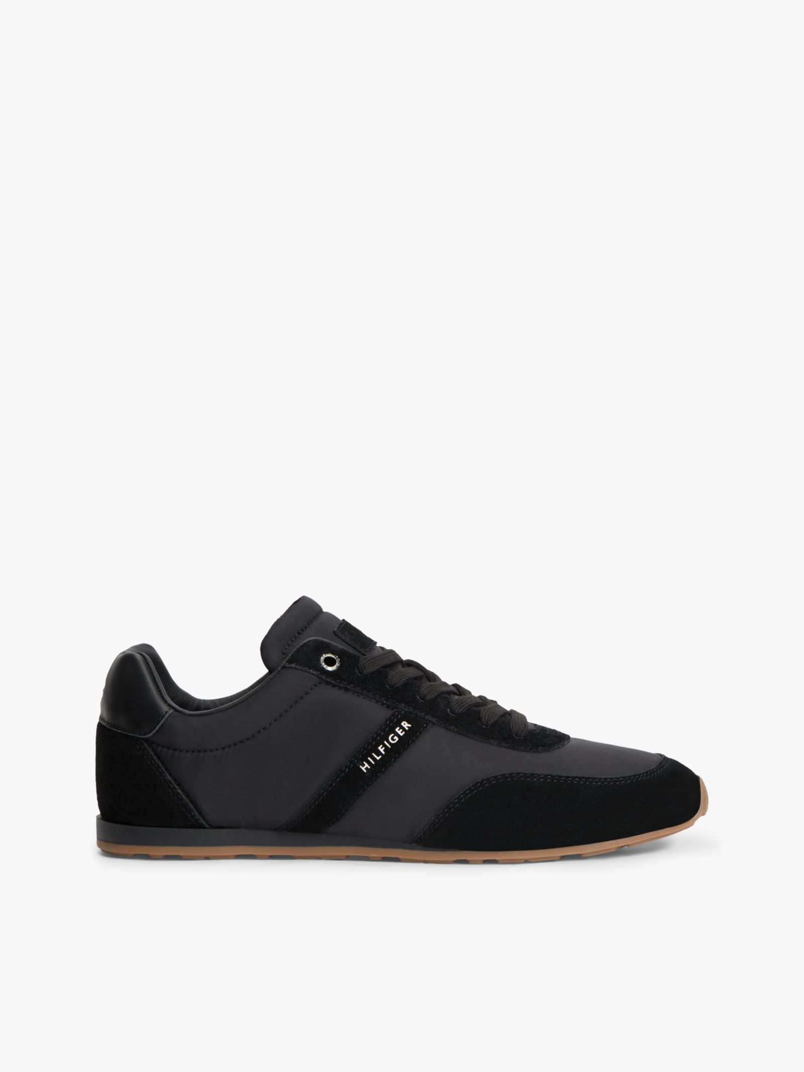 Tommy Hilfiger lage textielen sneaker in zwart