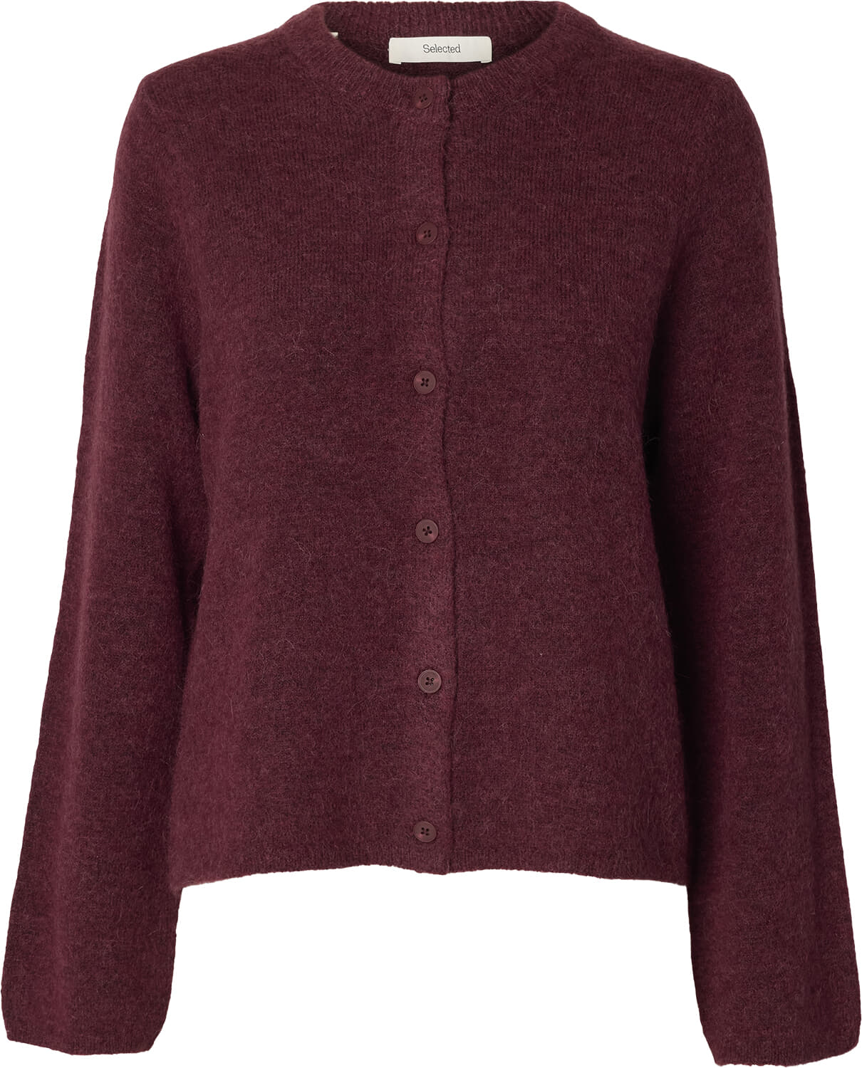 Selected Femme Vest Lulu Bordeaux Rood dames