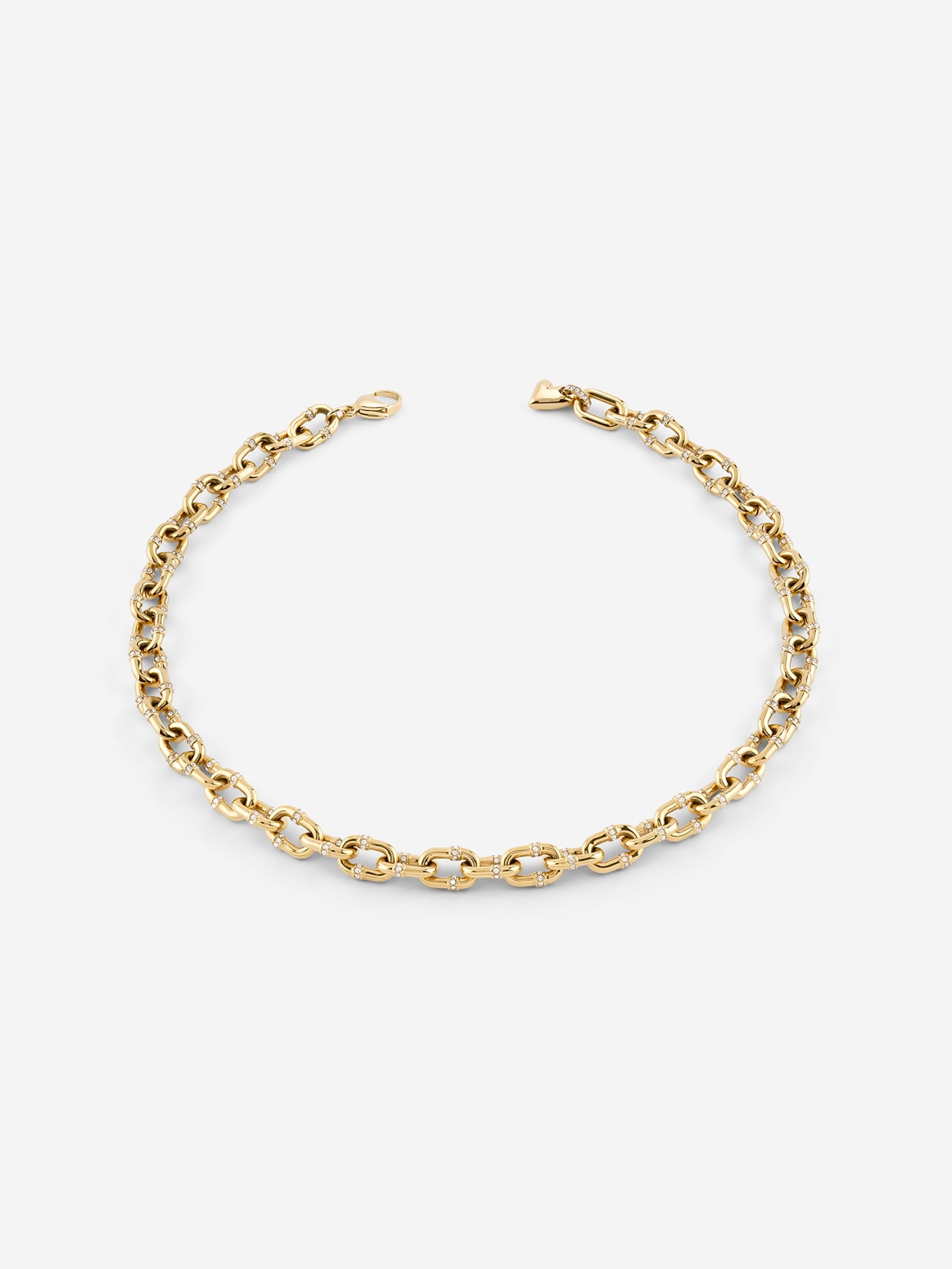 Guess Golden Love Ketting in goud