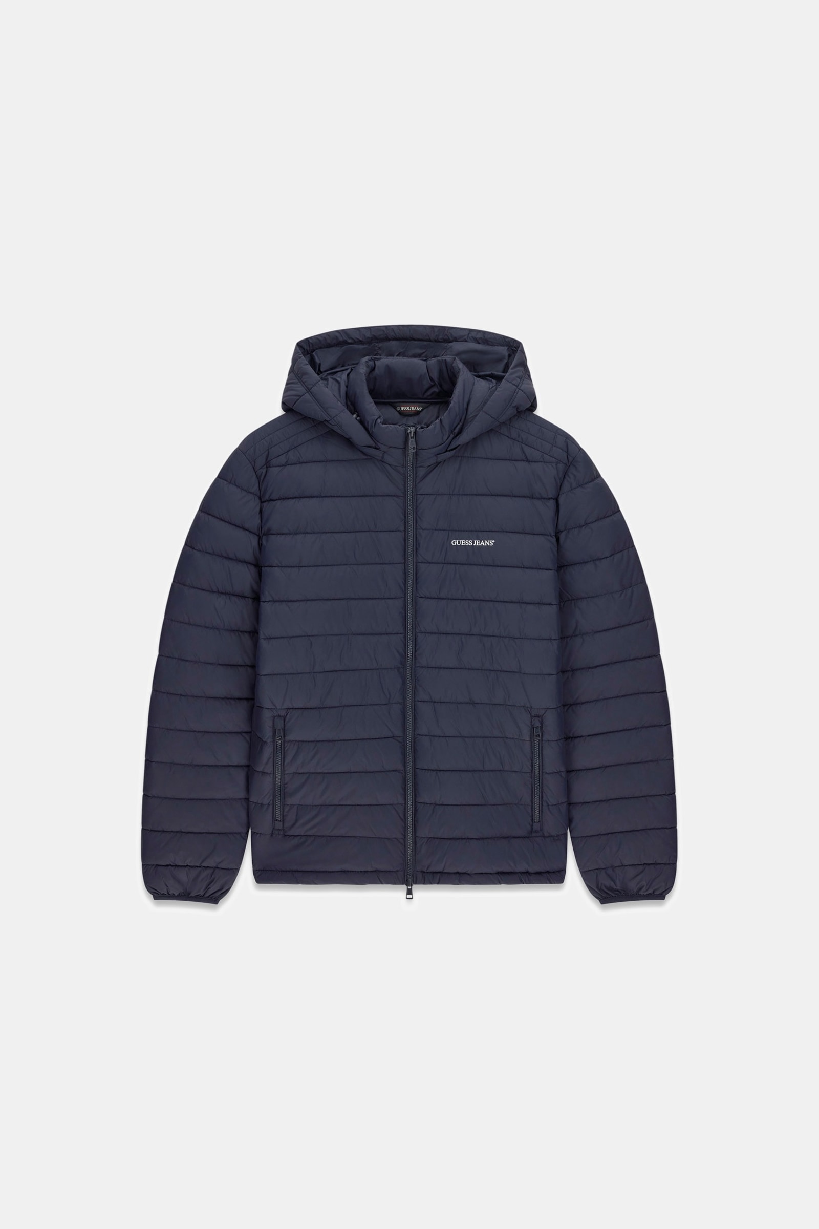 Guess Nylon Gewatteerd Jack in marine