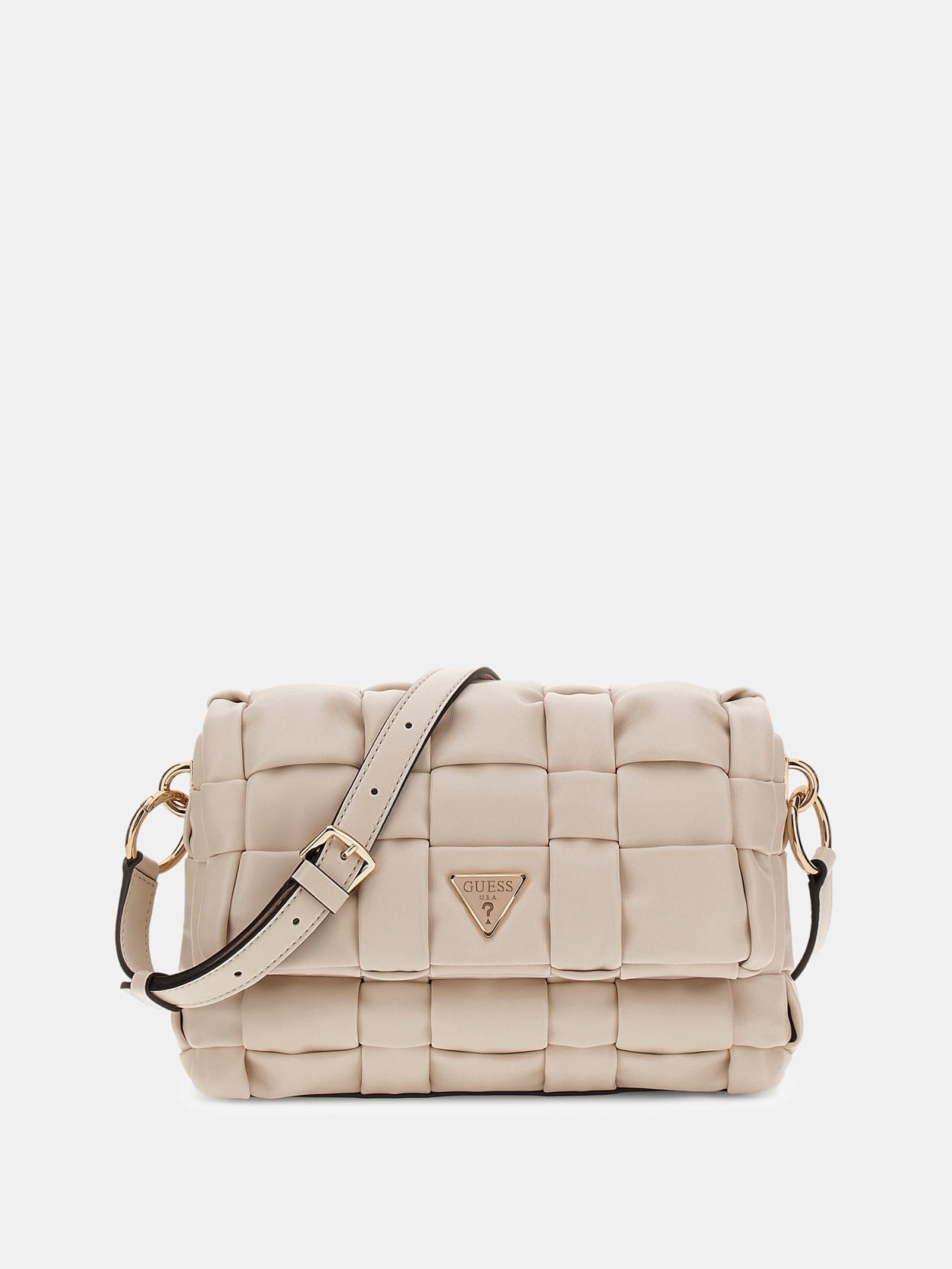 Guess Schoudertas Marion Gevlochten