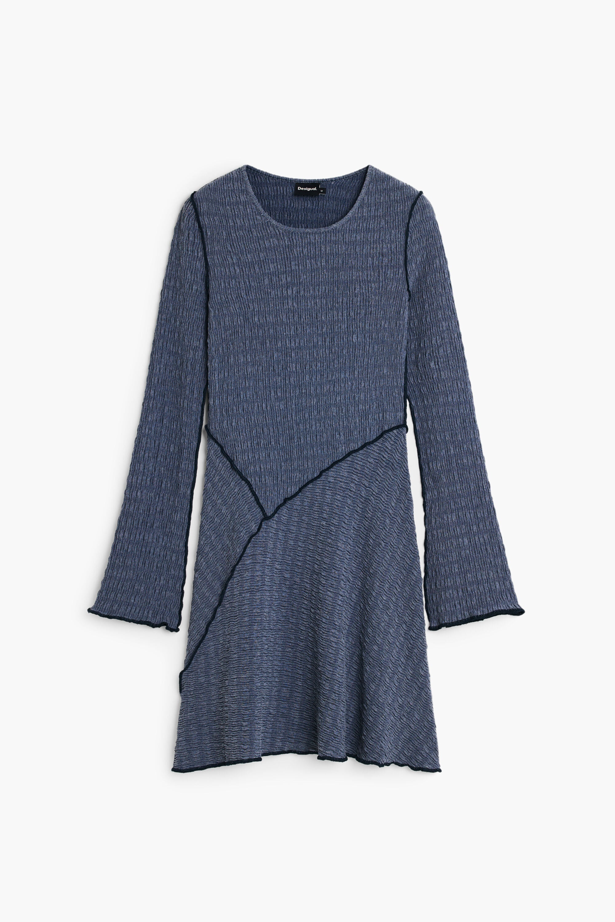 Desigual Jurk met texturen
