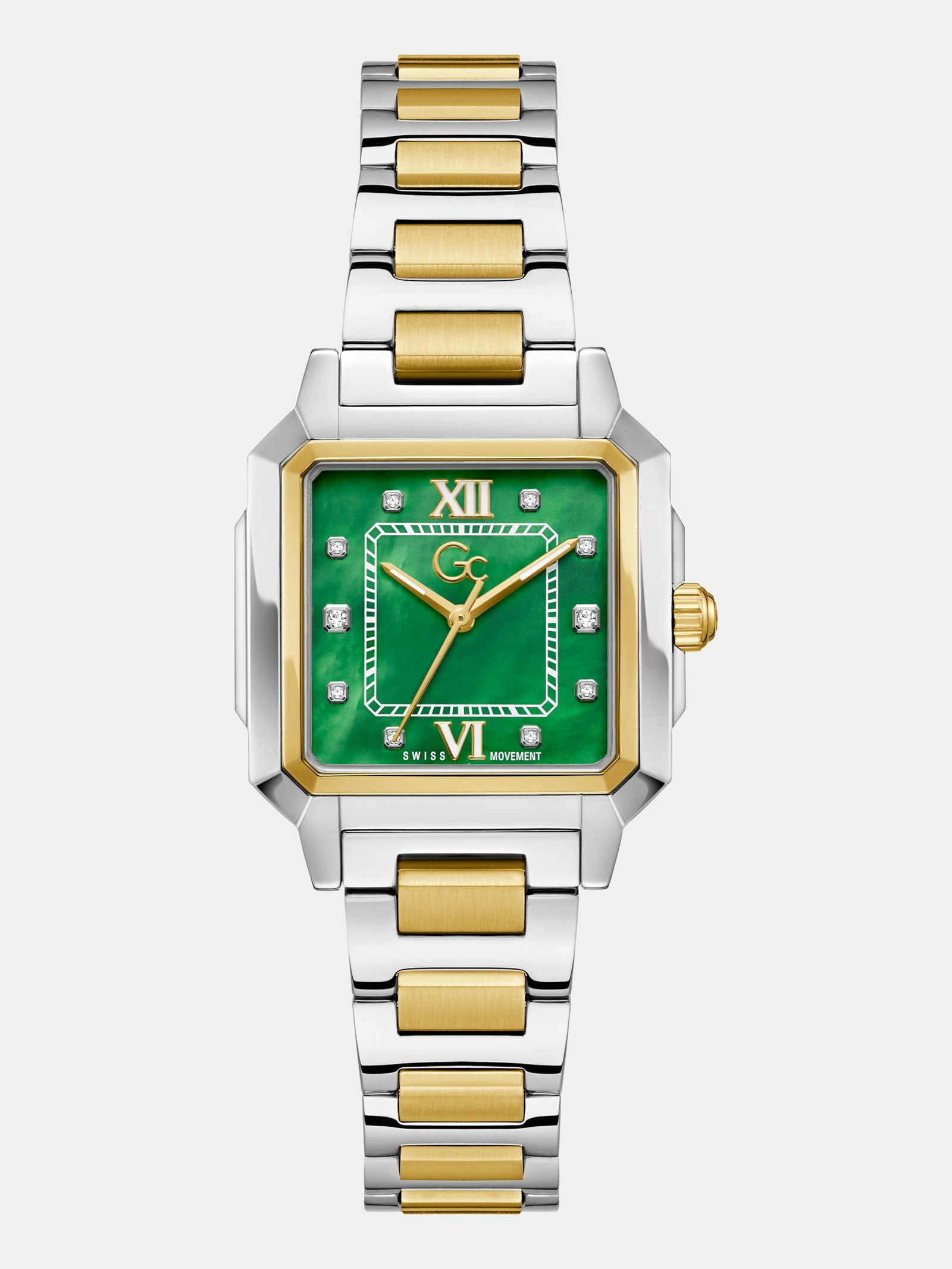 Guess Gc Rvs Analoge Horloge 32 Mm in zilver