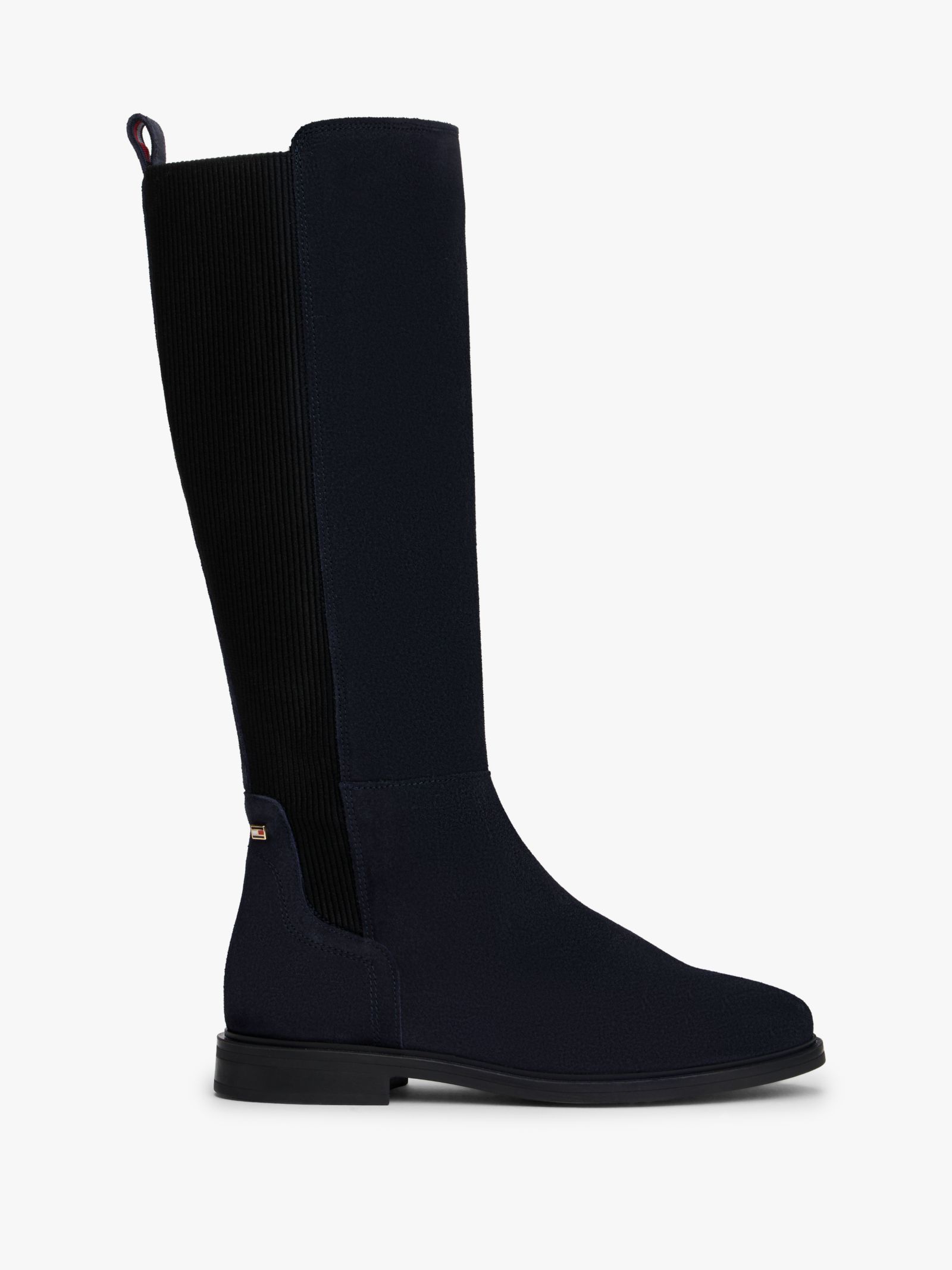 Tommy Hilfiger Overknee laars van suède