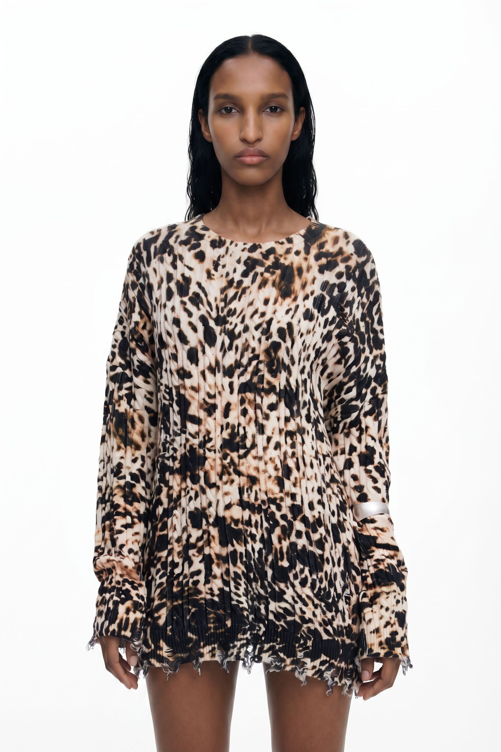Desigual Dierenprint trui