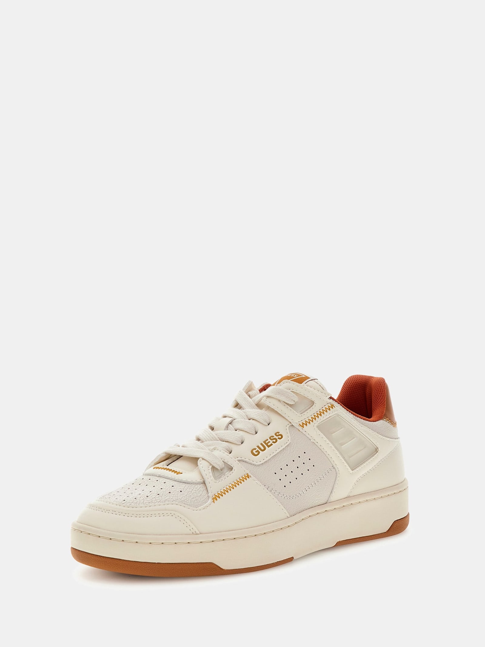 Guess Sneaker Vincent Gemengd Leer