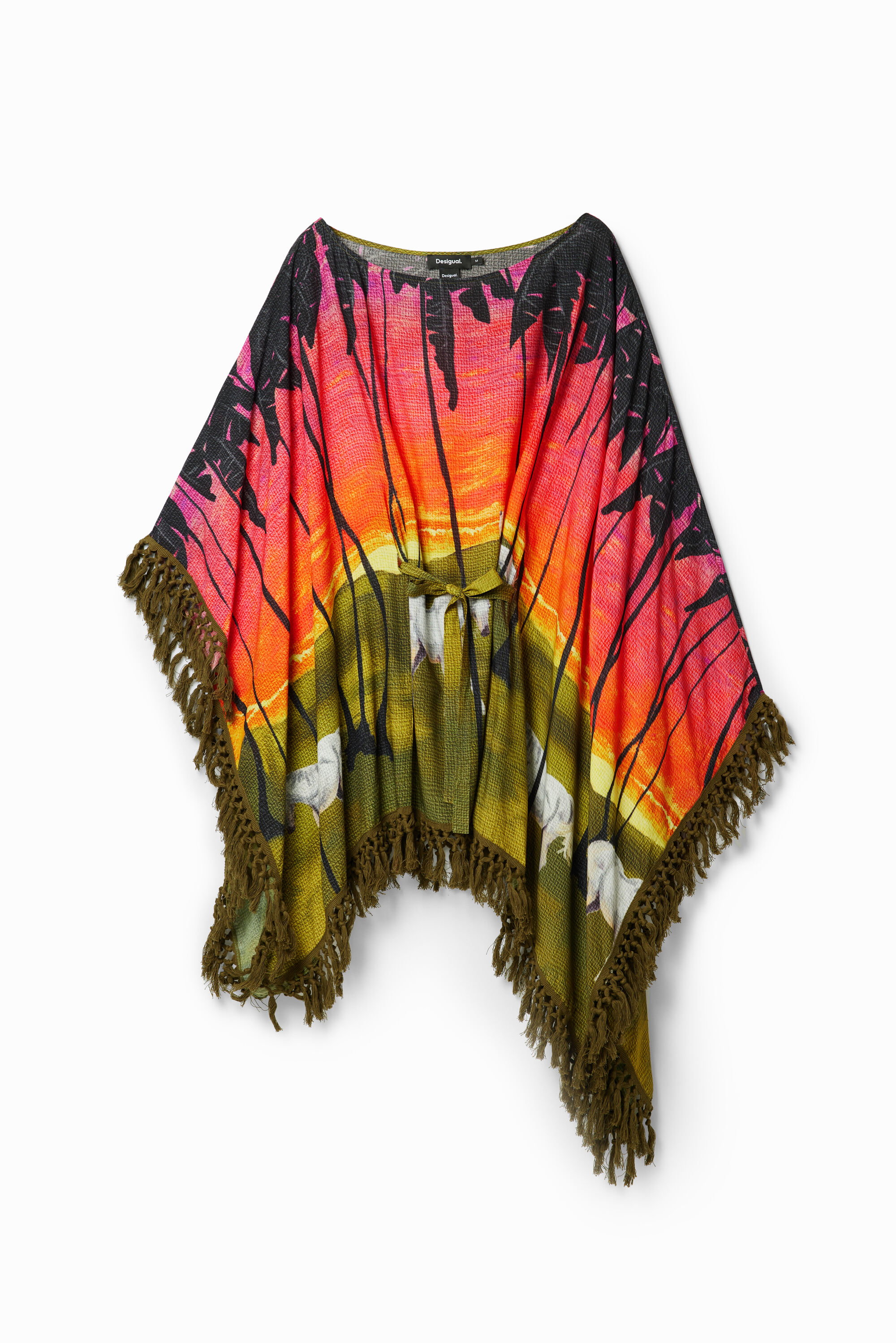 Desigual Korte ponchojurk Stella Jean