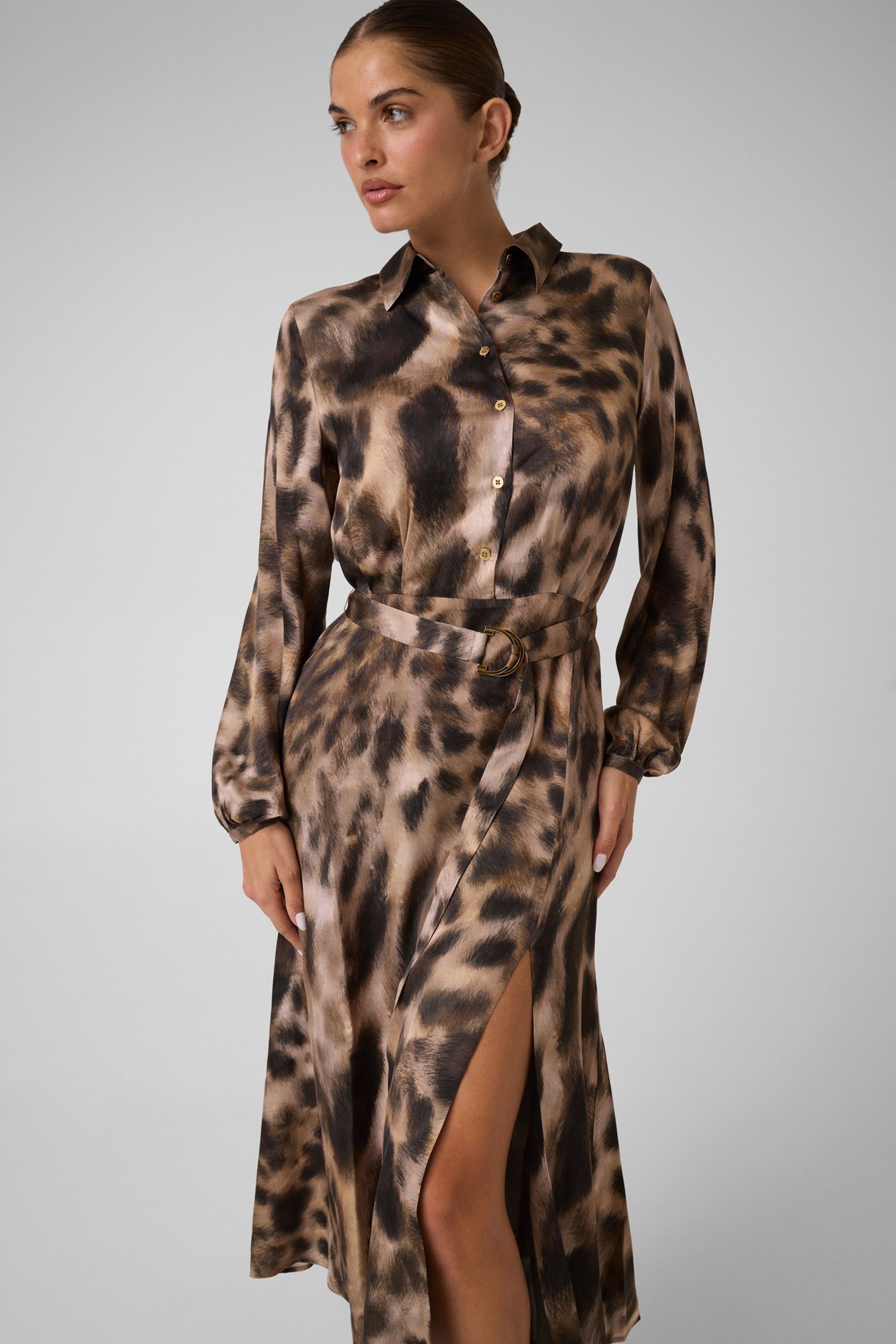 Guess Marciano Maxi-Jurk Met Dierenprint