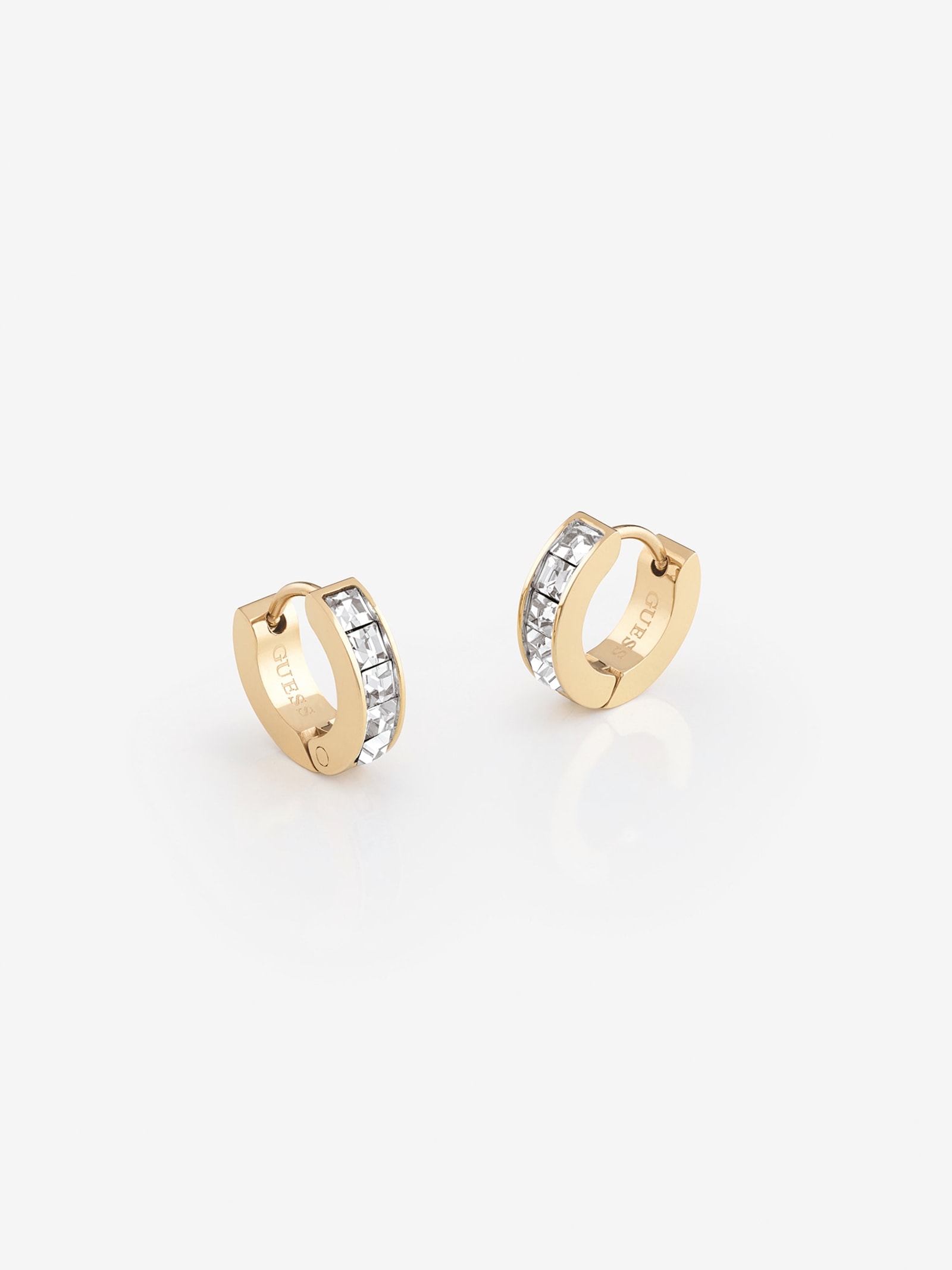 Guess Huggie Me Oorbellen in goud