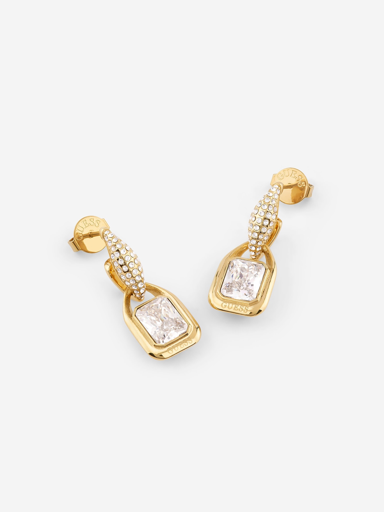 Guess Radiosa-Oorbellen in goud