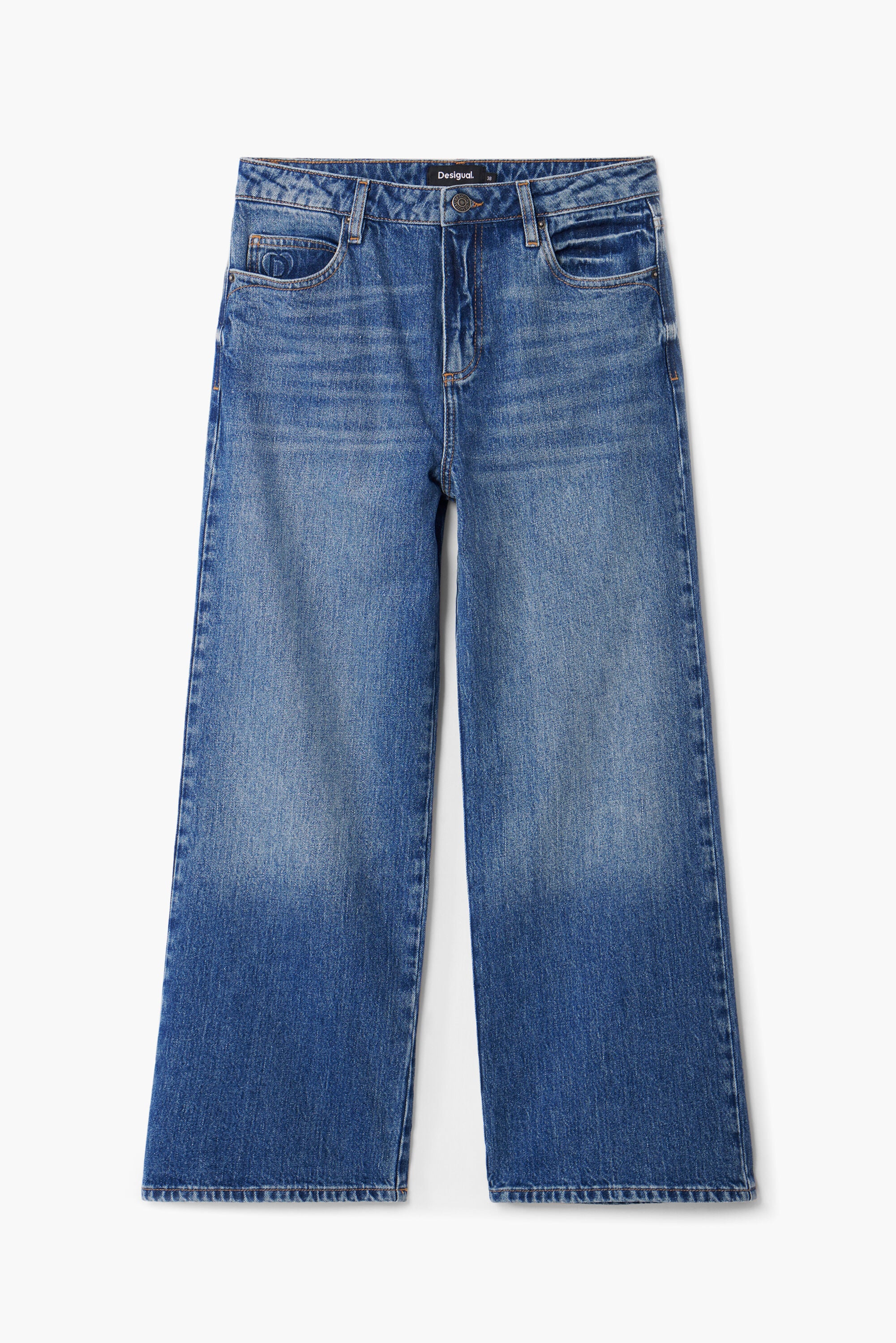 Desigual Culotte jeans van denim