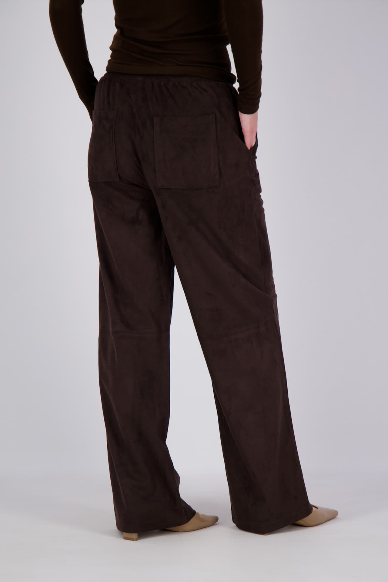 Freequent Broek Mimi Bruin dames