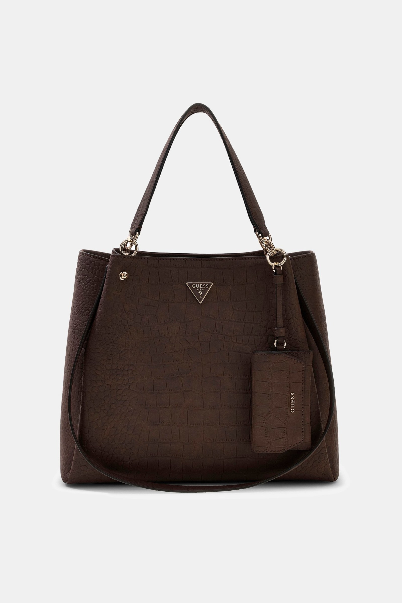 Guess Lorella Tote Tas in bruin