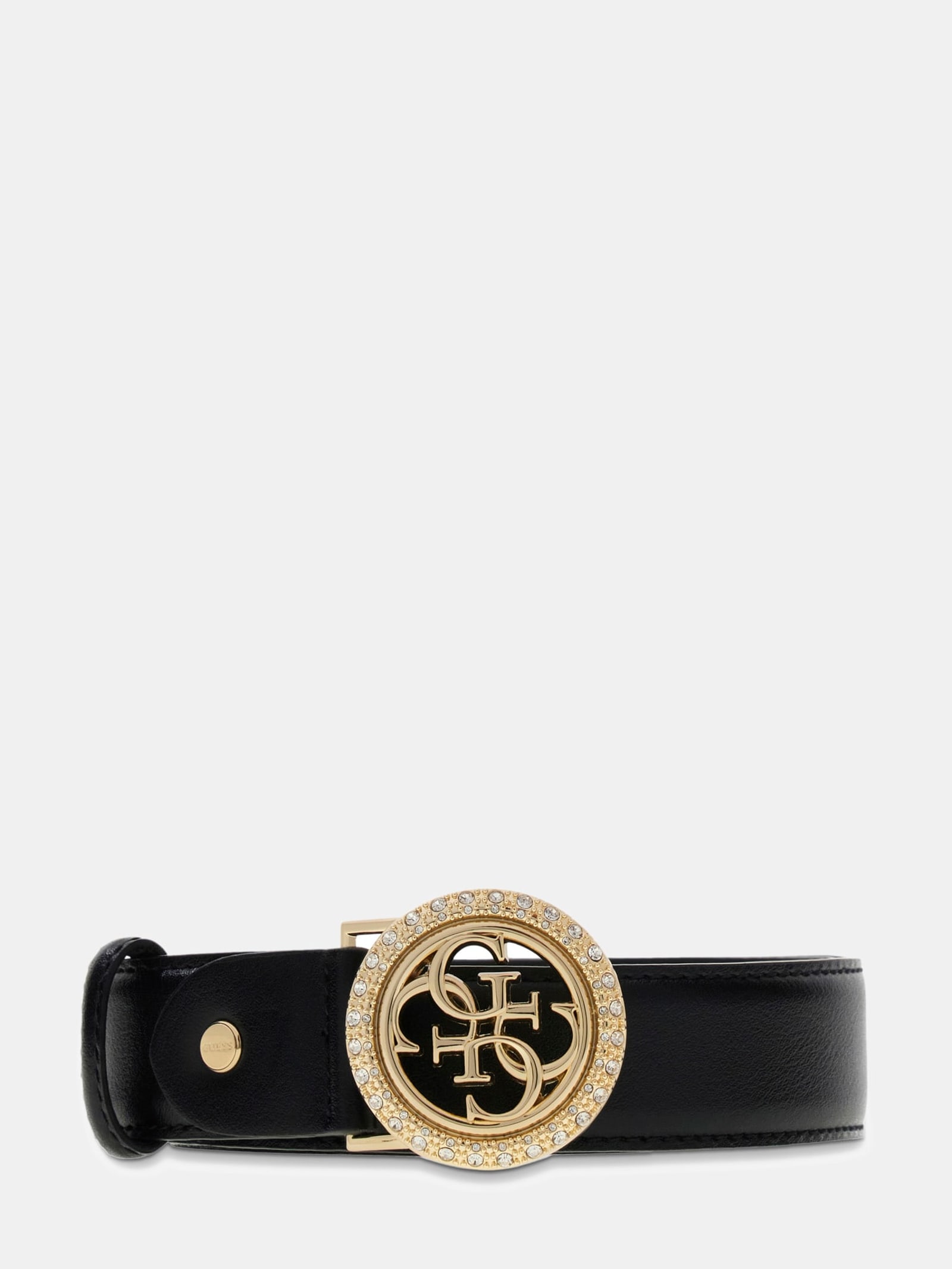 Guess Logo Riem in zwart