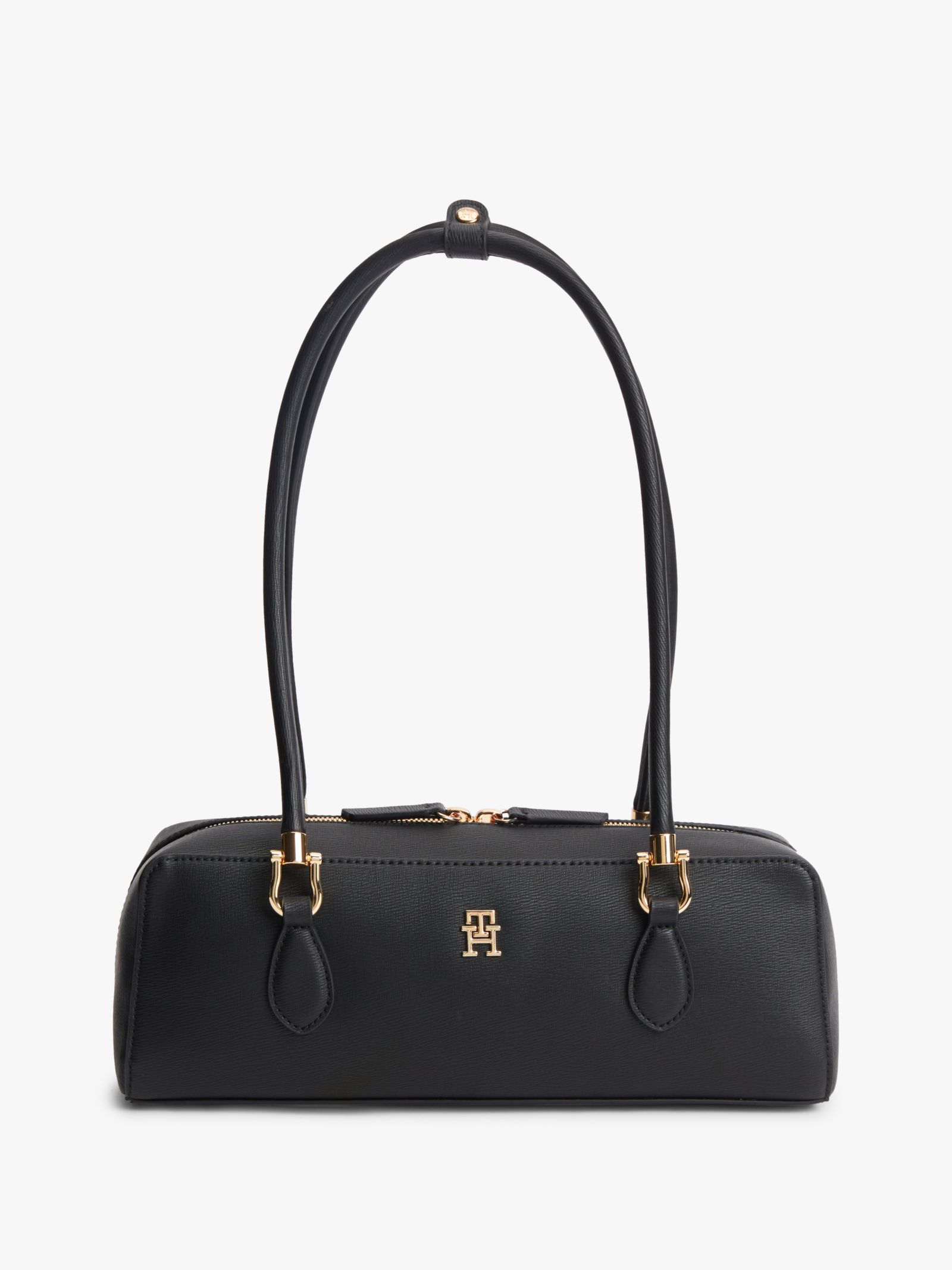 Tommy Hilfiger getextureerde schoudertas met TH monogram