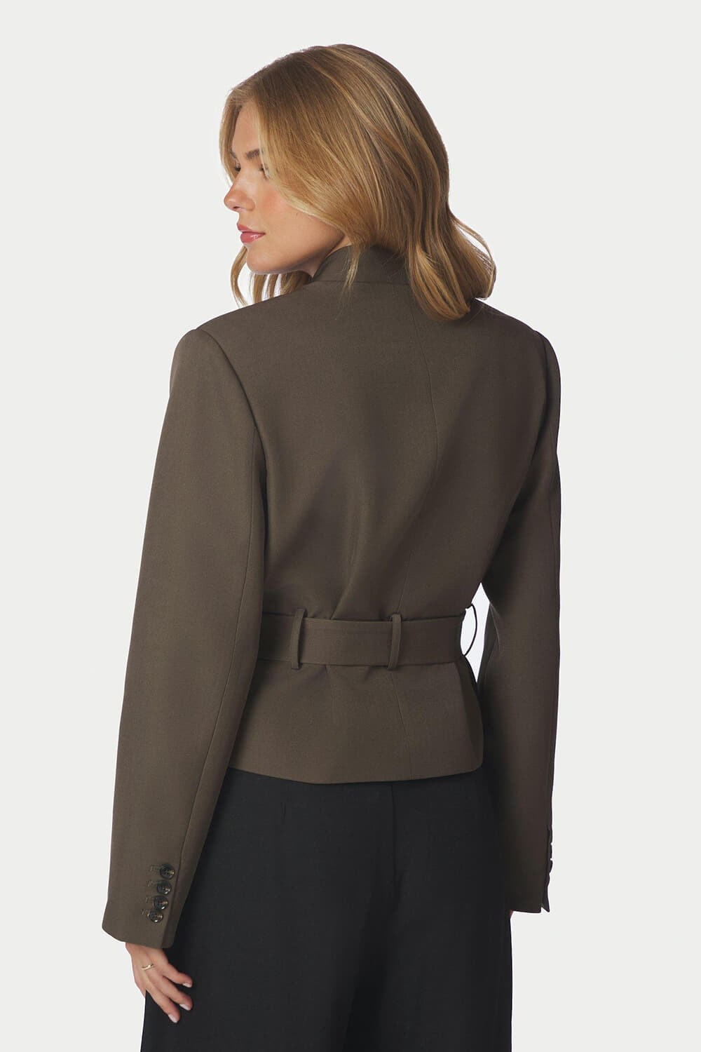 Neo Noir Blazer Kailyn Structure Bruin dames