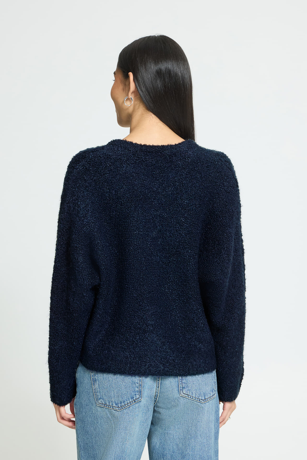 Ichi Vest Sarisa Navy dames