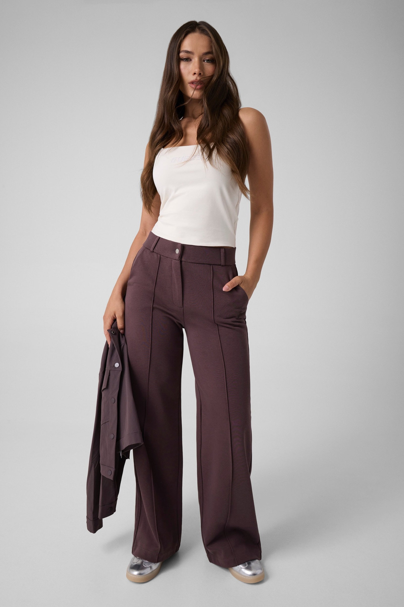 Guess Broek Wide-Leg in multicolor