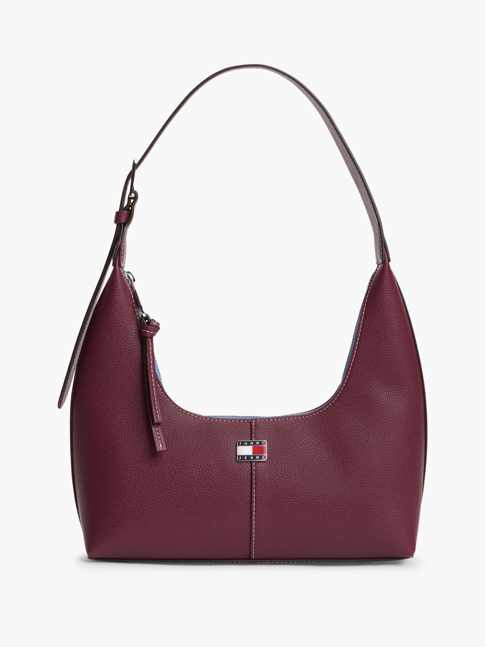 Tommy Jeans TH City schoudertas met metalen logo in rood