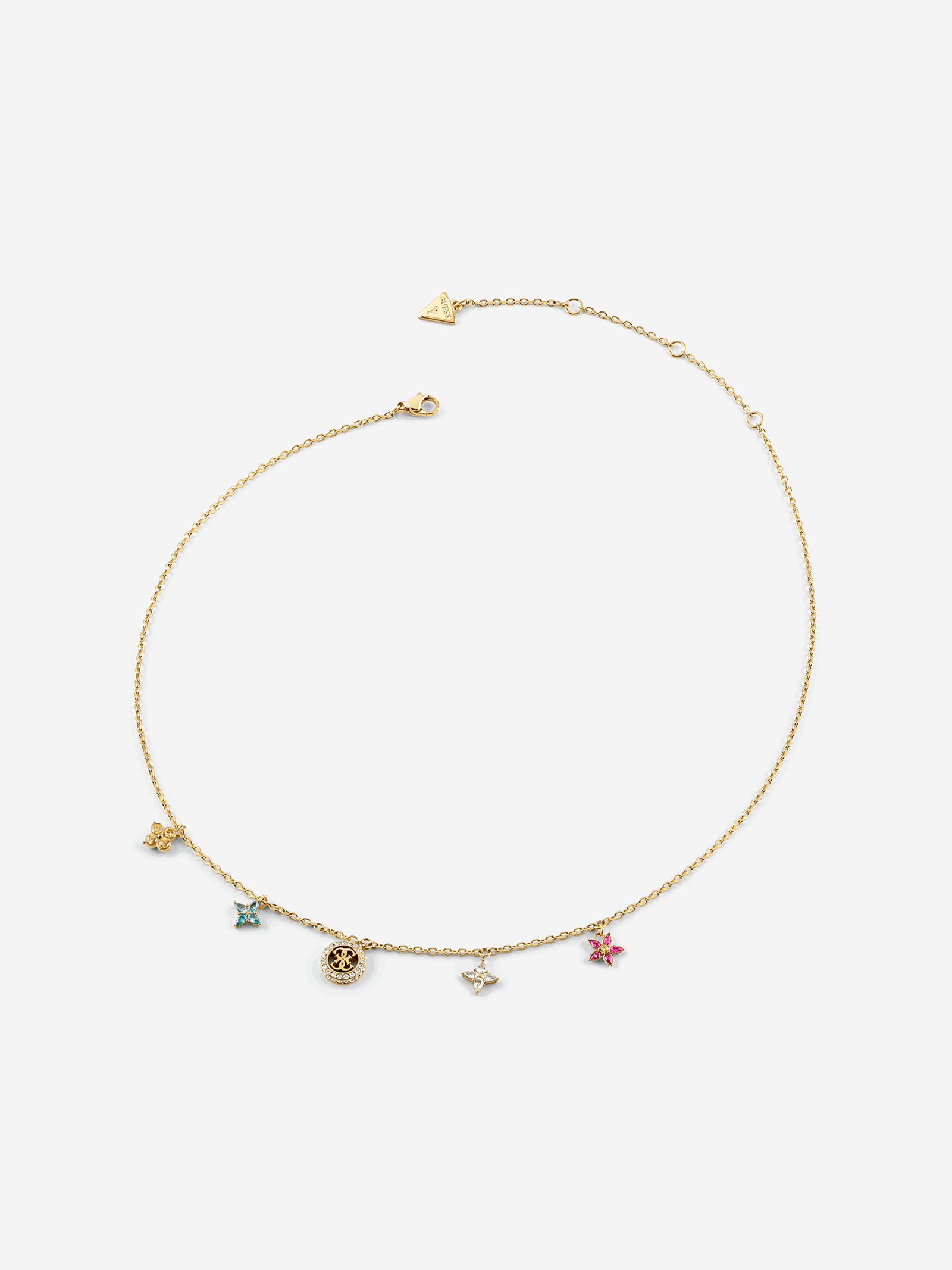 Guess Secret Garden Ketting in goud