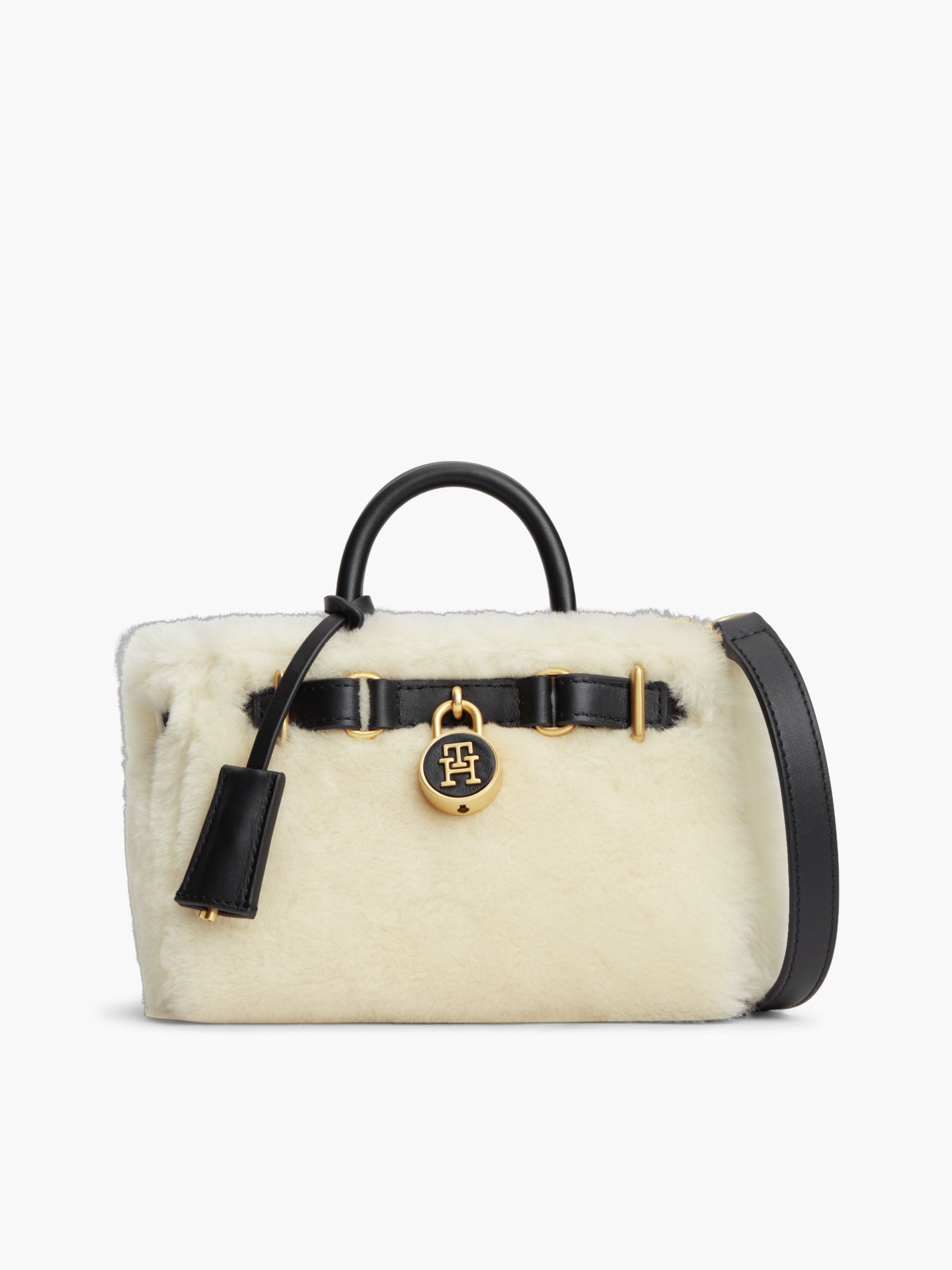 Tommy Hilfiger The American Icon shopper van shearling leer