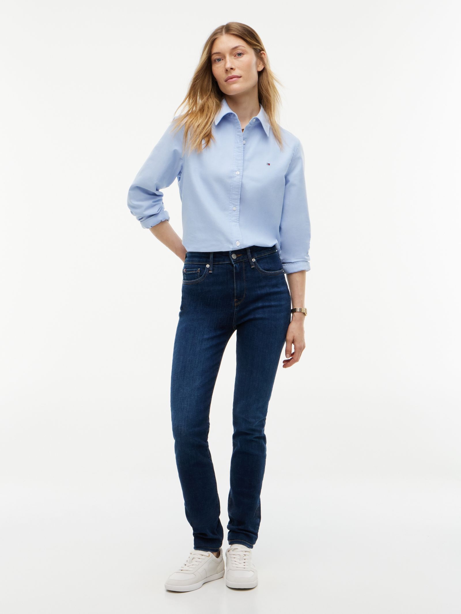 Tommy Hilfiger Como medium rise skinny jeans in blauw