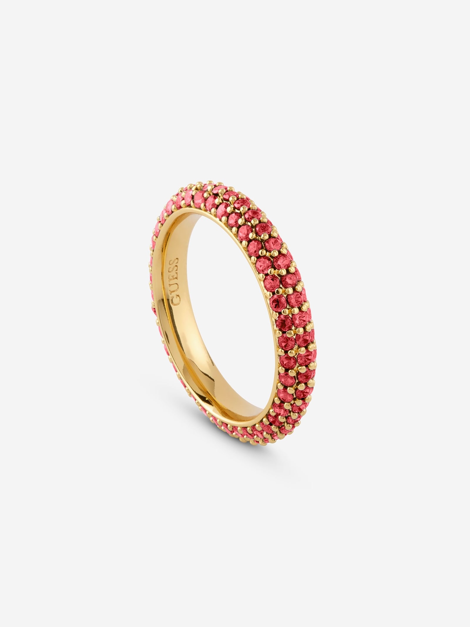 Guess Essentie Ring in roze