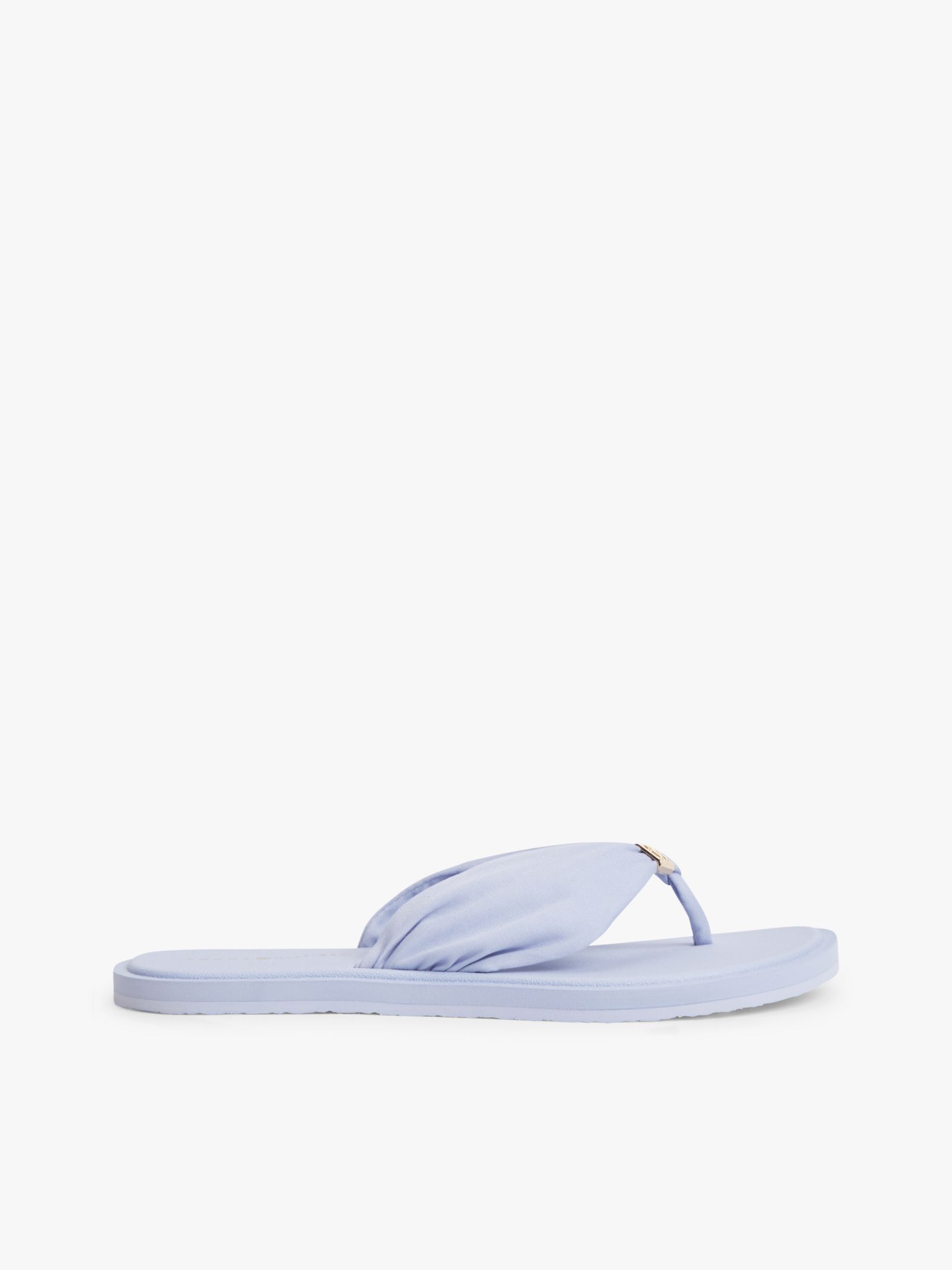 Tommy Hilfiger TH Monogram teenslipper met metalen logo