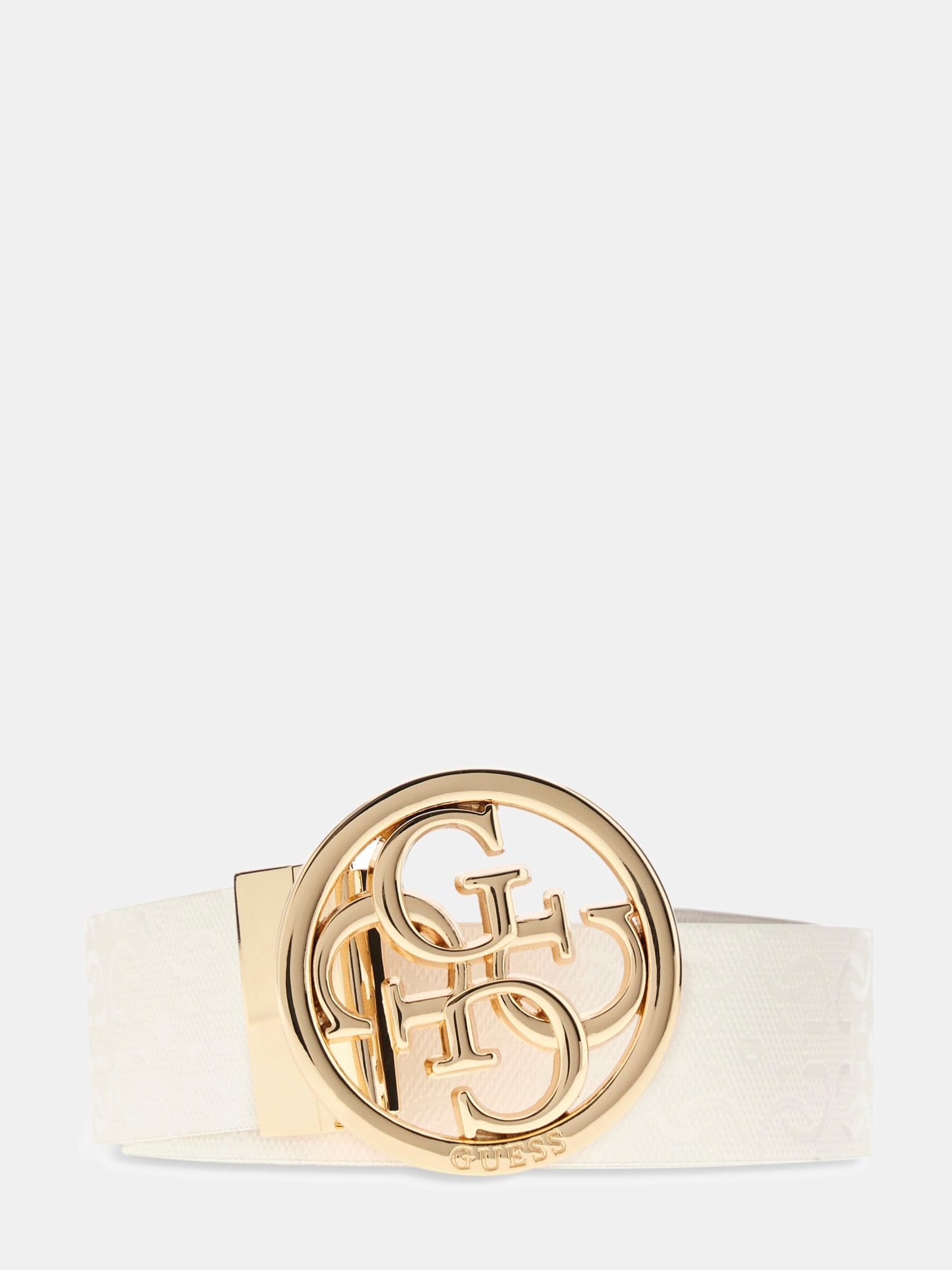 Guess Stacey 4G Logo Riem in beige