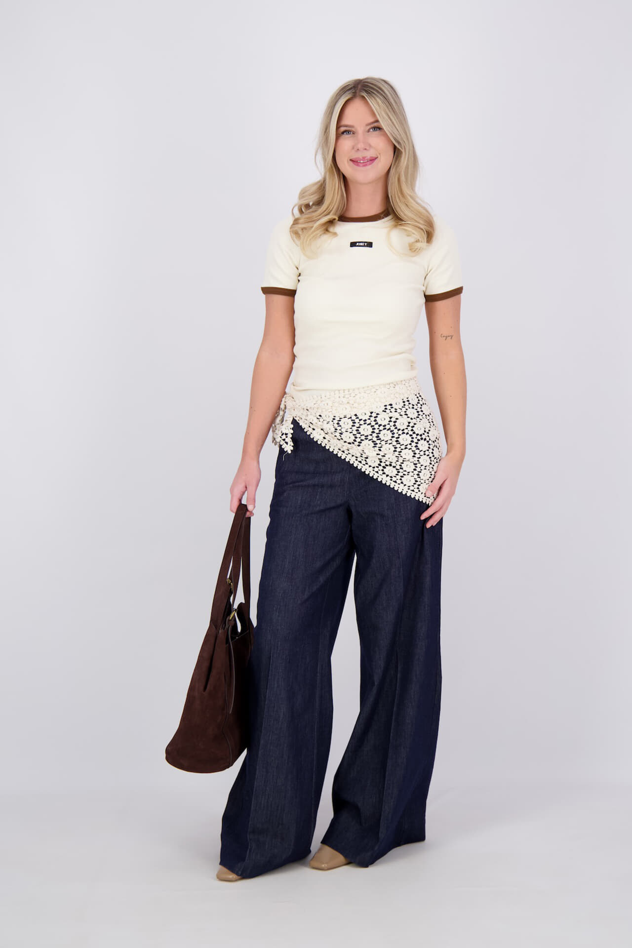 Bomont Tas Taupe dames