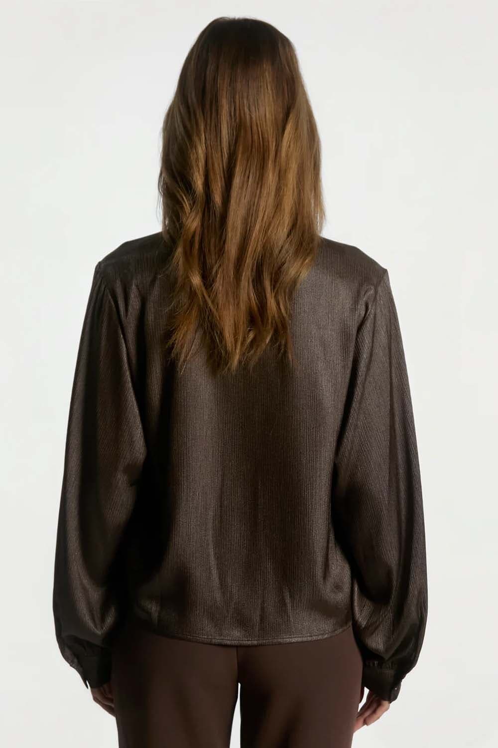Aaiko Blouse Liv Bruin dames