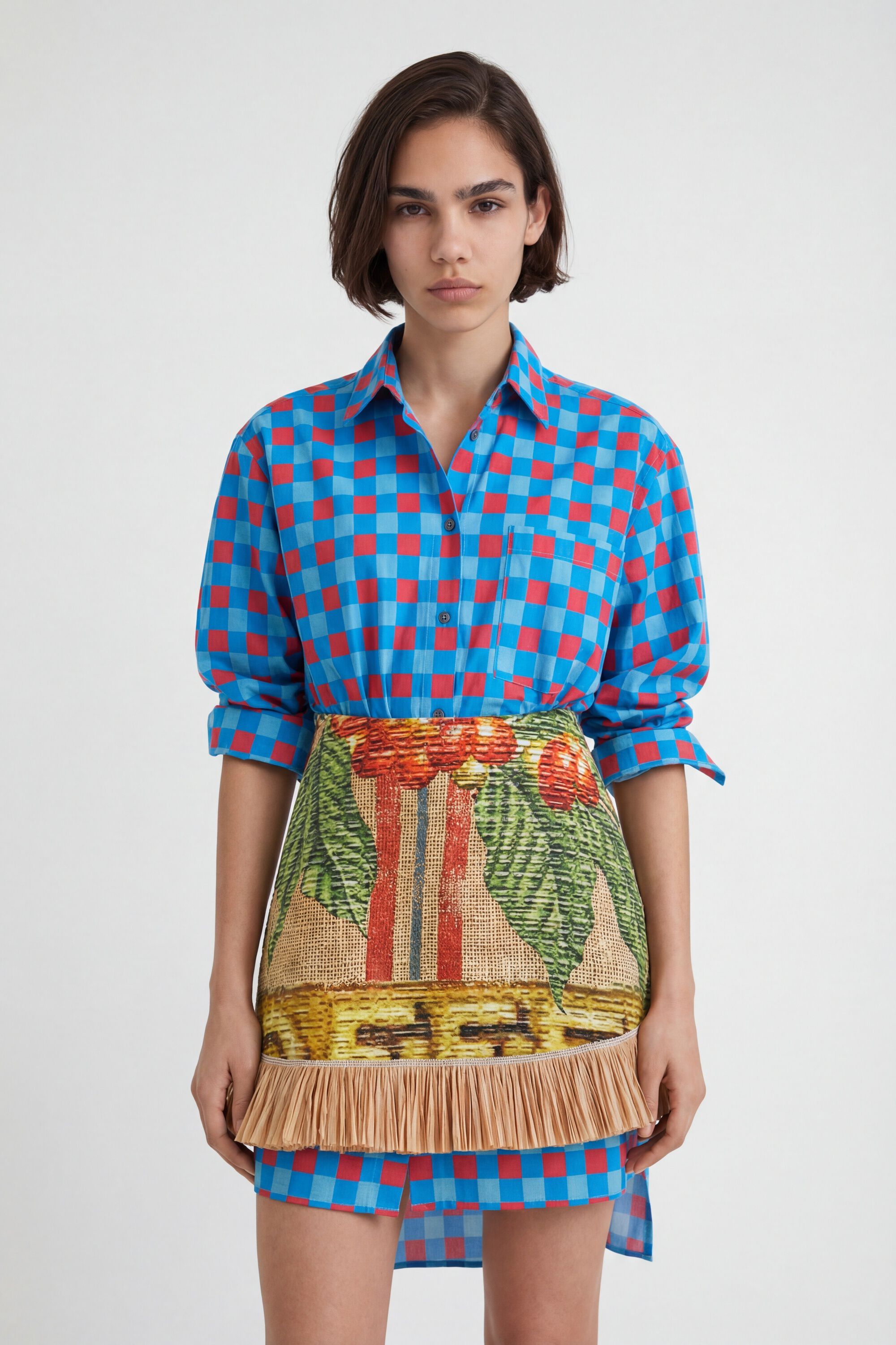 Desigual Korte rok van Stella Jean