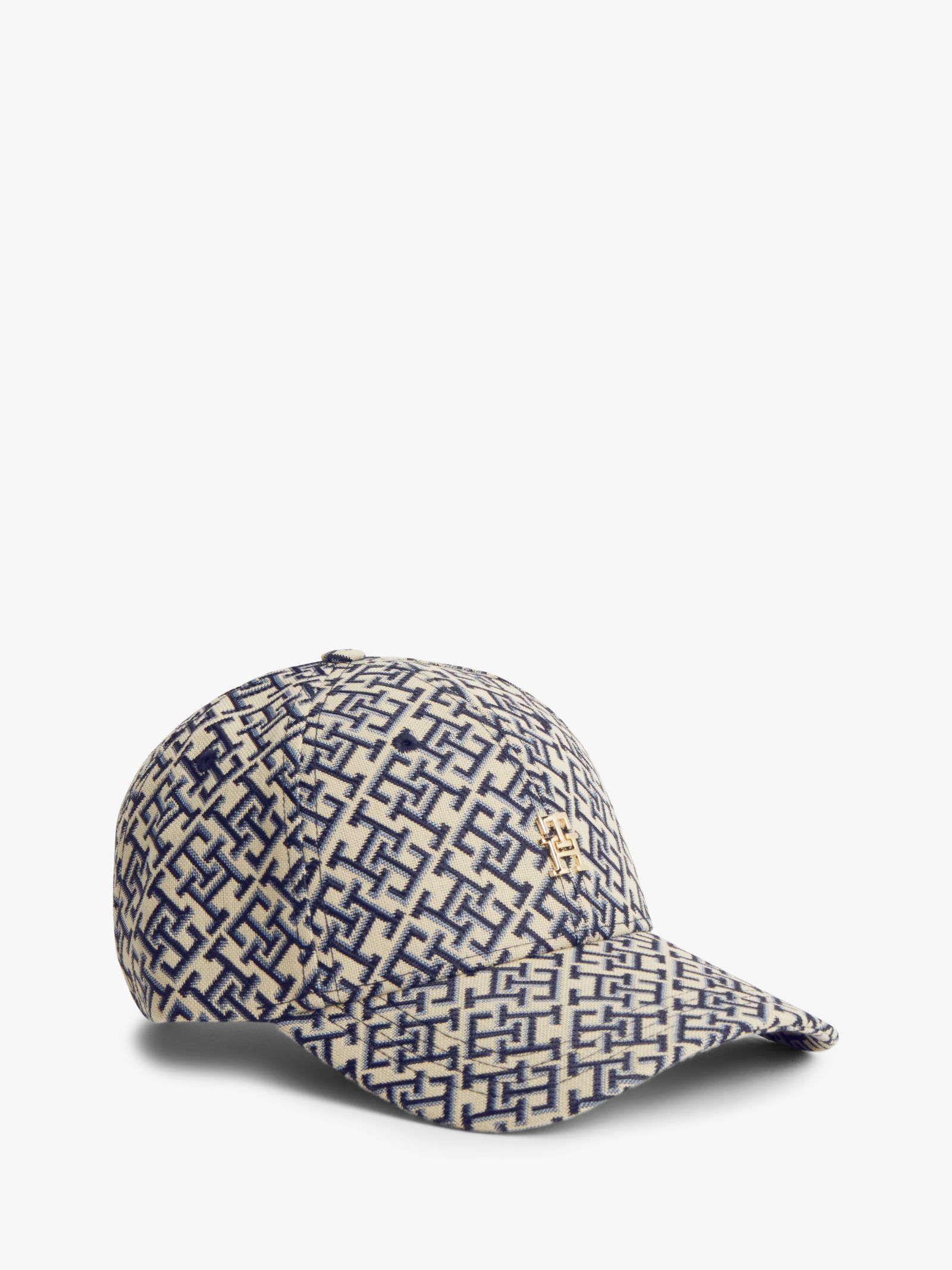 Tommy Hilfiger Baseballpet van jacquard met TH Monogram in beige