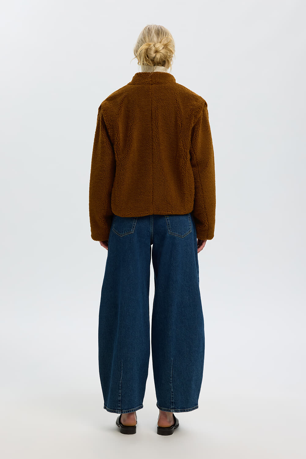 Selected Femme Teddy Jas Isabel Bruin dames