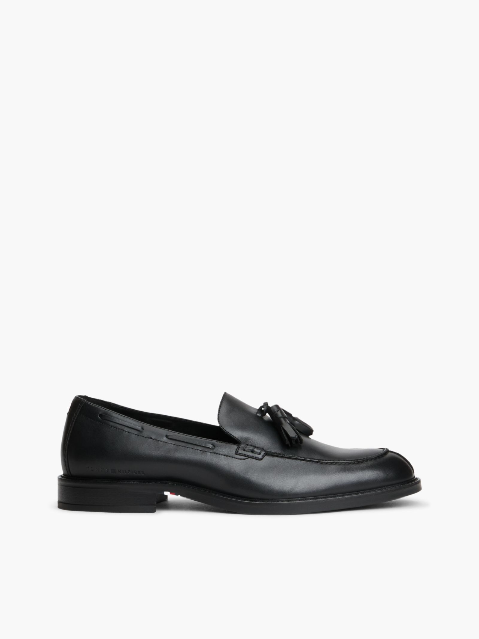 Tommy Hilfiger leren loafer met kwastjes