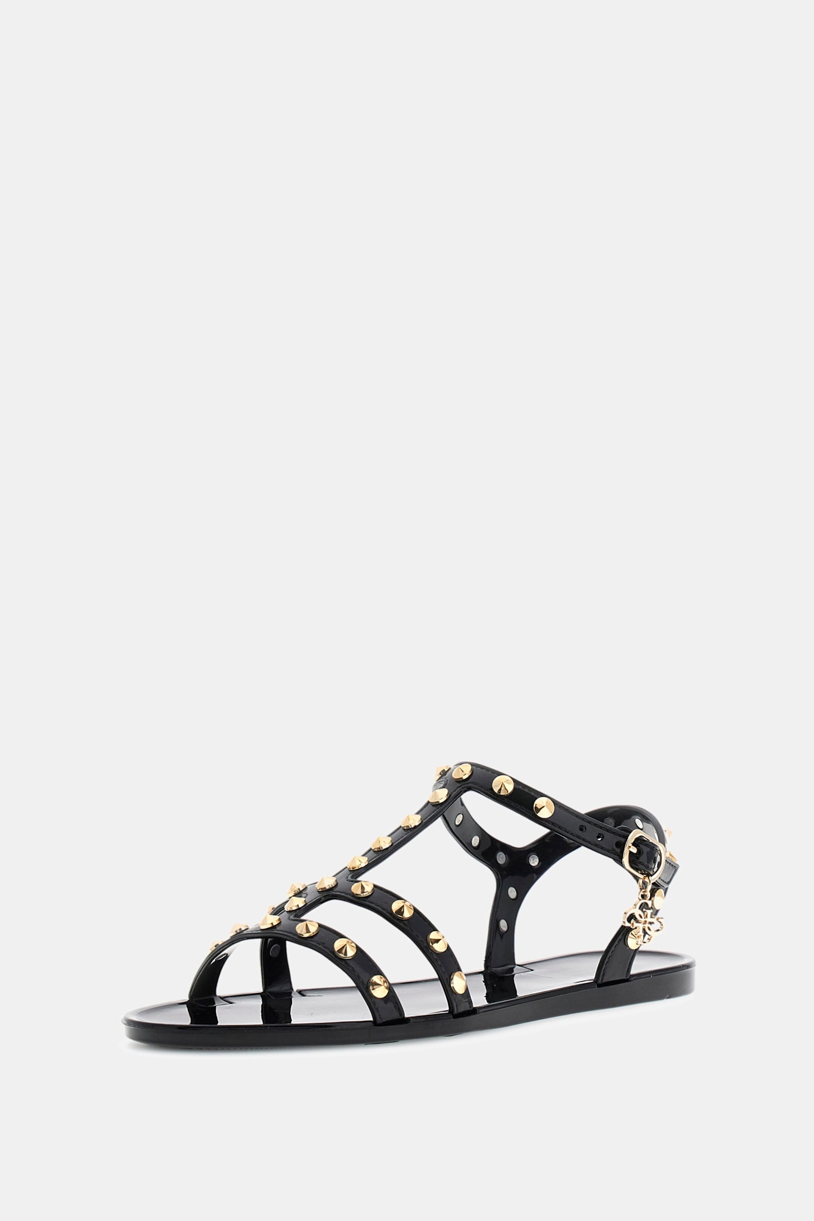 Guess Jelly Sandalen Met Studs in zwart
