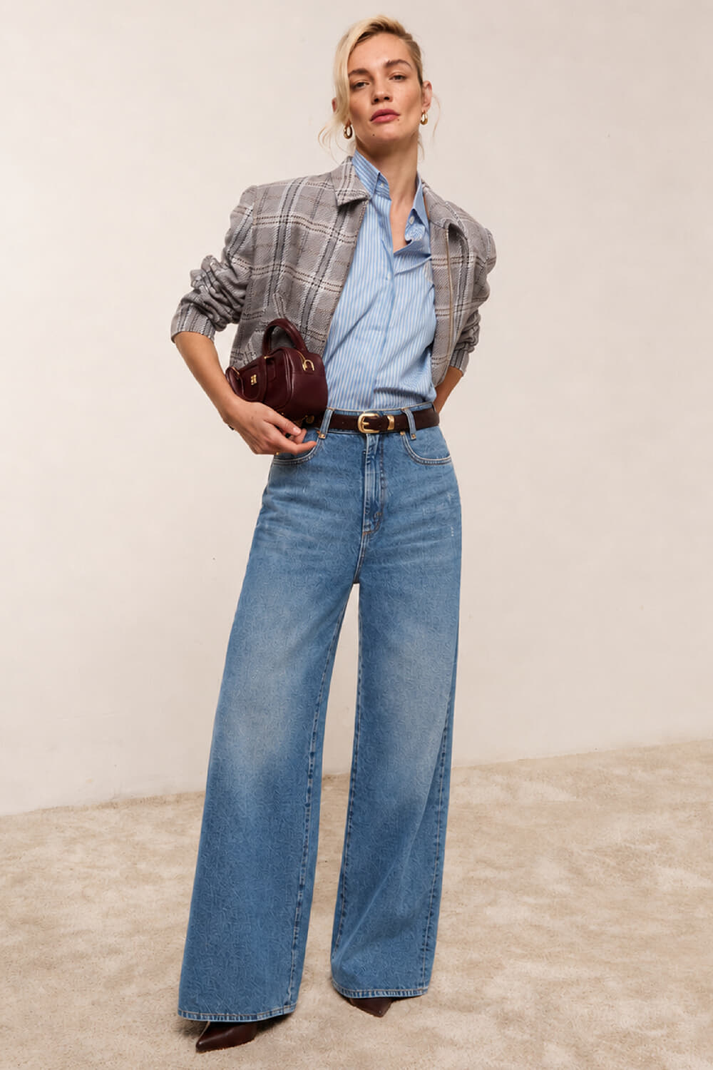 Josh V Bombervest Pepper Beige dames