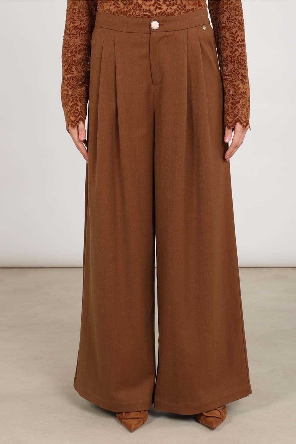 Nukus Broek Bodine Bruin dames