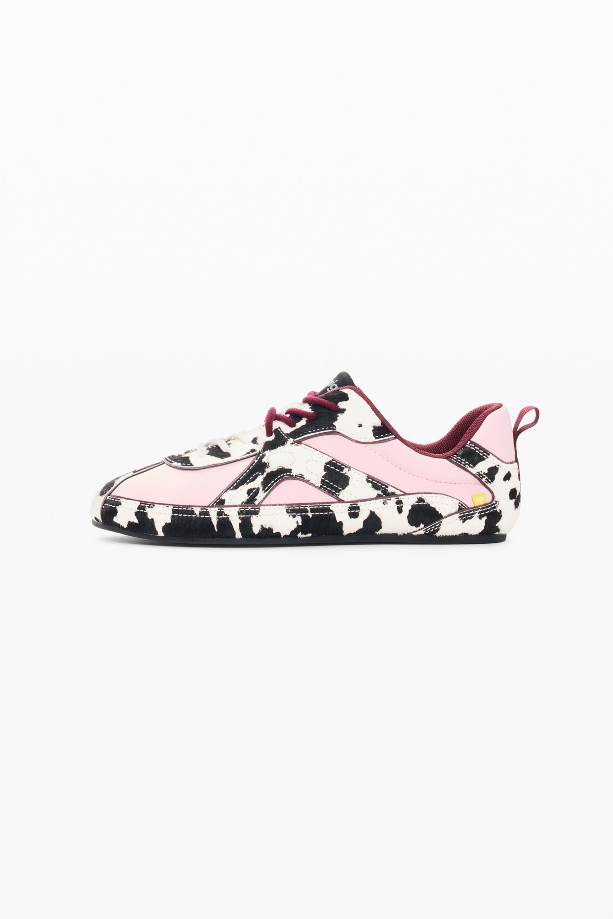 Desigual Sneakers 100% leer in roze