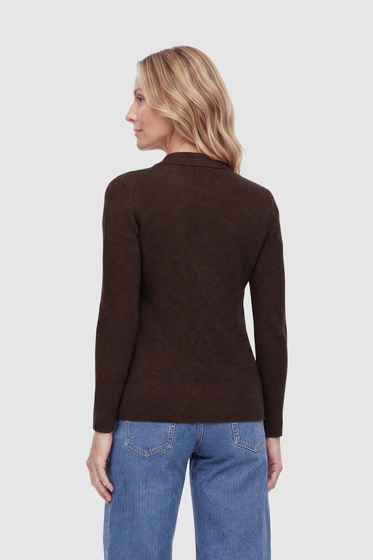 Bloomings Vest Blazer Bruin dames in bruin