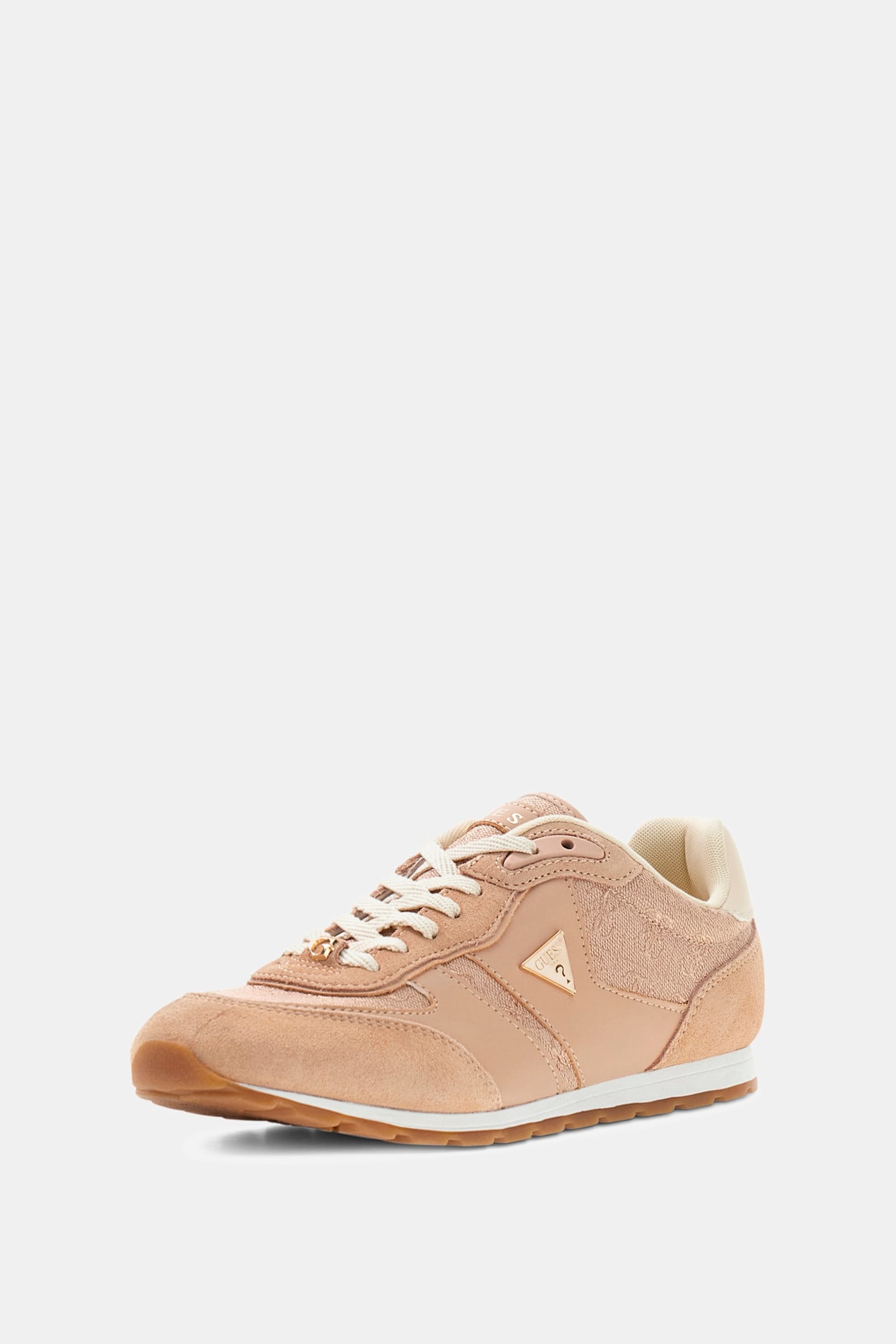 Guess Tyrah Suède Sneakers in beige