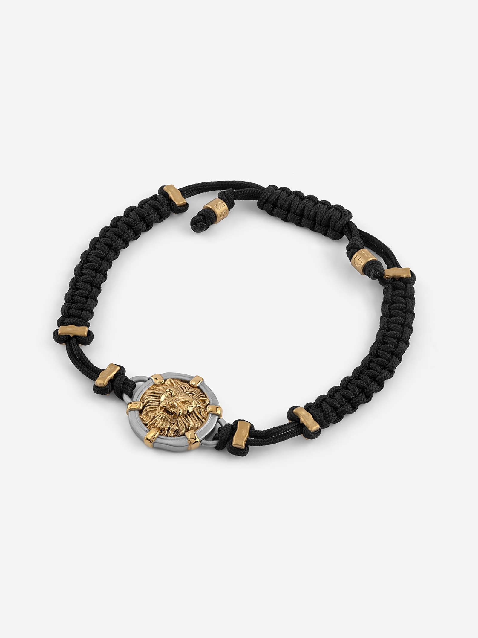 Guess Lion Legacy Armband in zwart