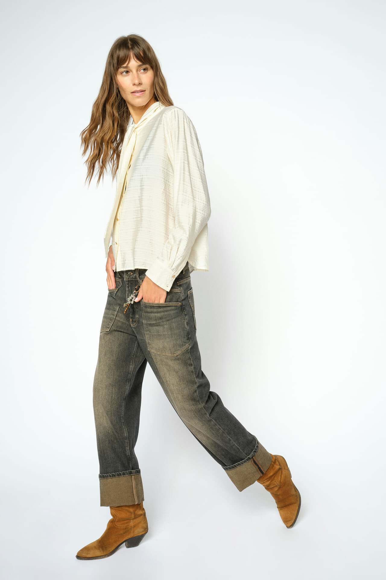 Mos Mosh Broek Rachel Kyoto Multi dames