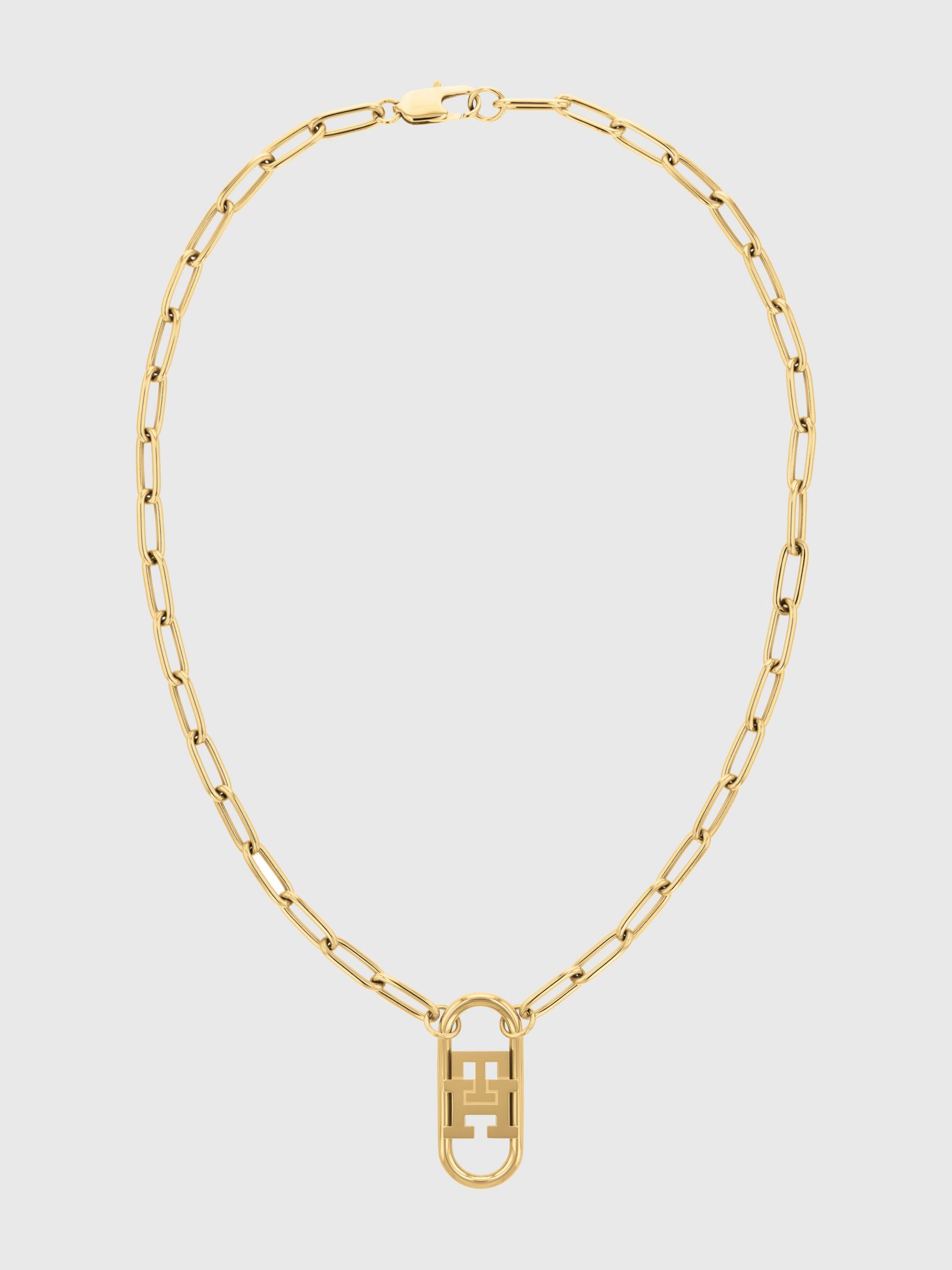 Tommy Hilfiger Vergulde ketting met hanger in goud