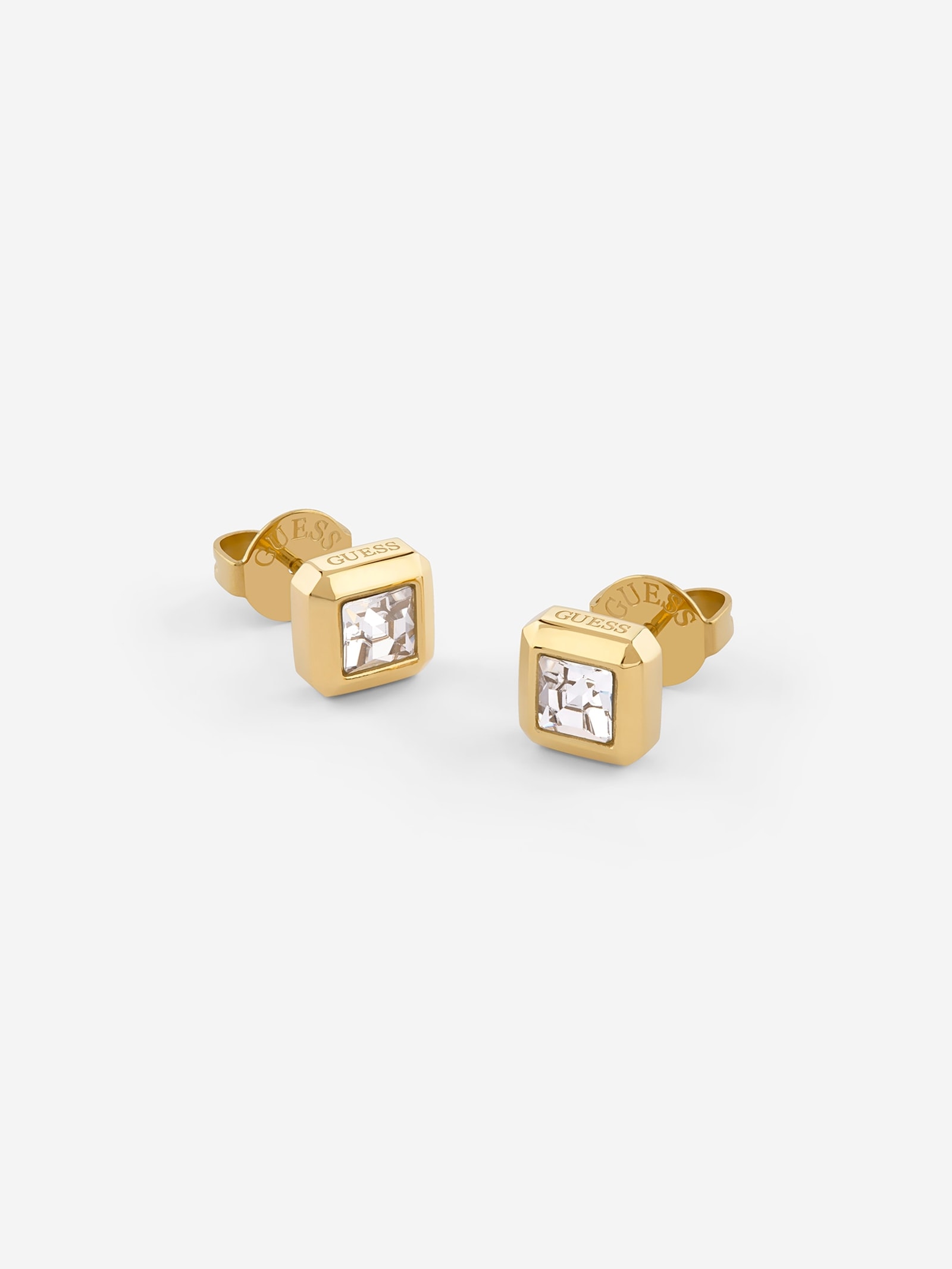 Guess Ace Of Diamonds Oorbellen in goud