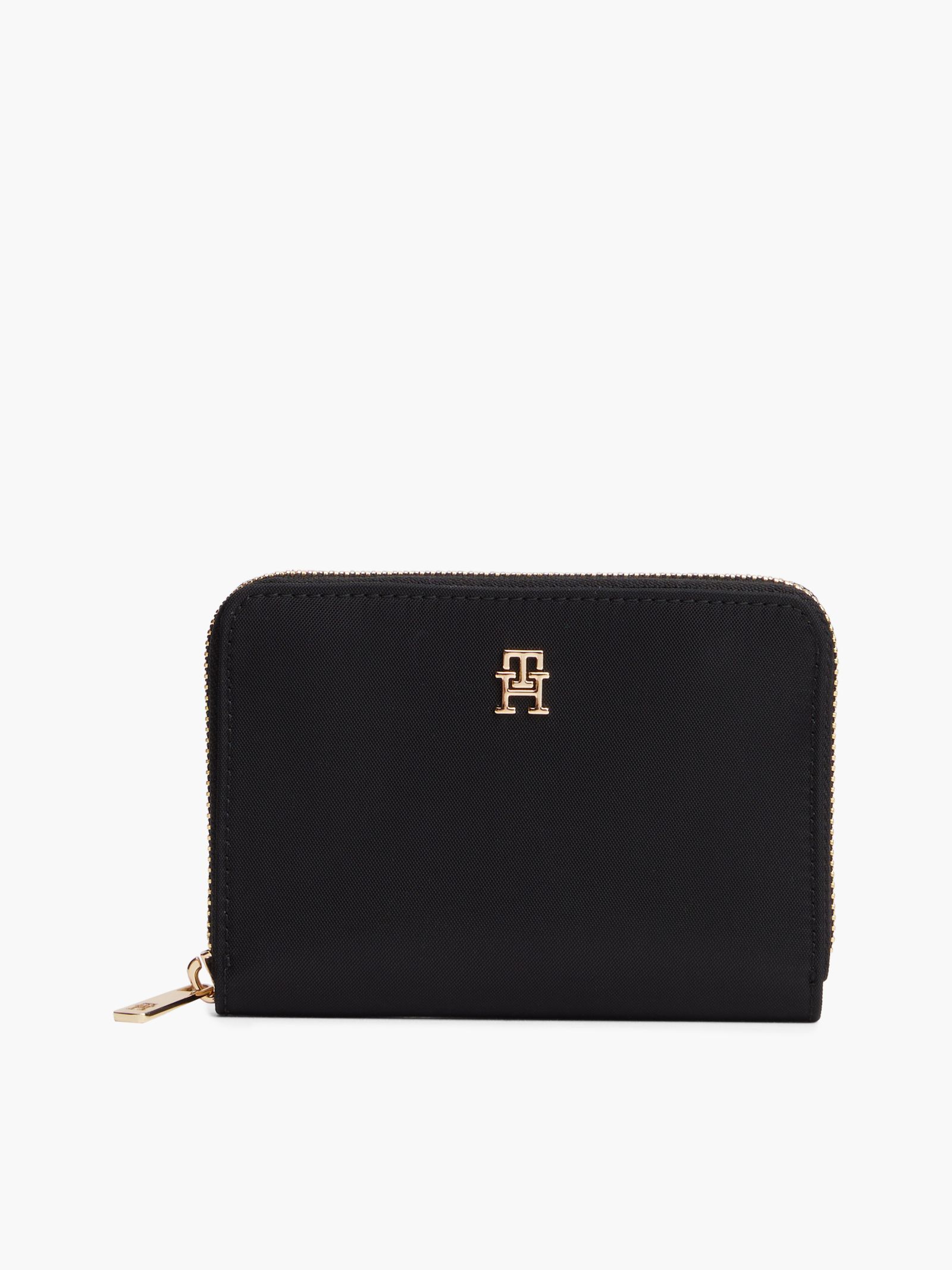 Tommy Hilfiger Portemonnee met ritssluiting en TH monogram