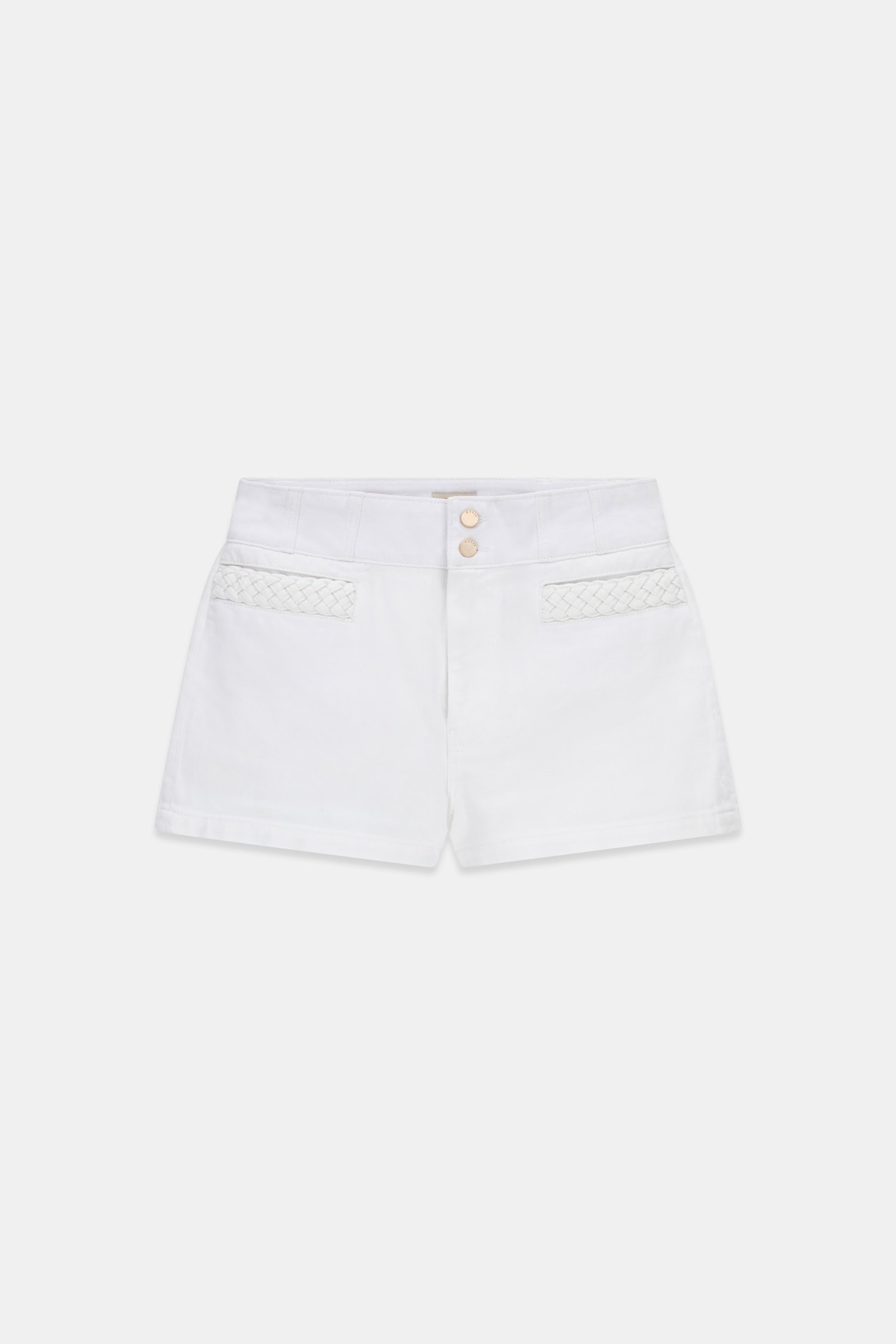 Guess Gevlochten Denim Shorts