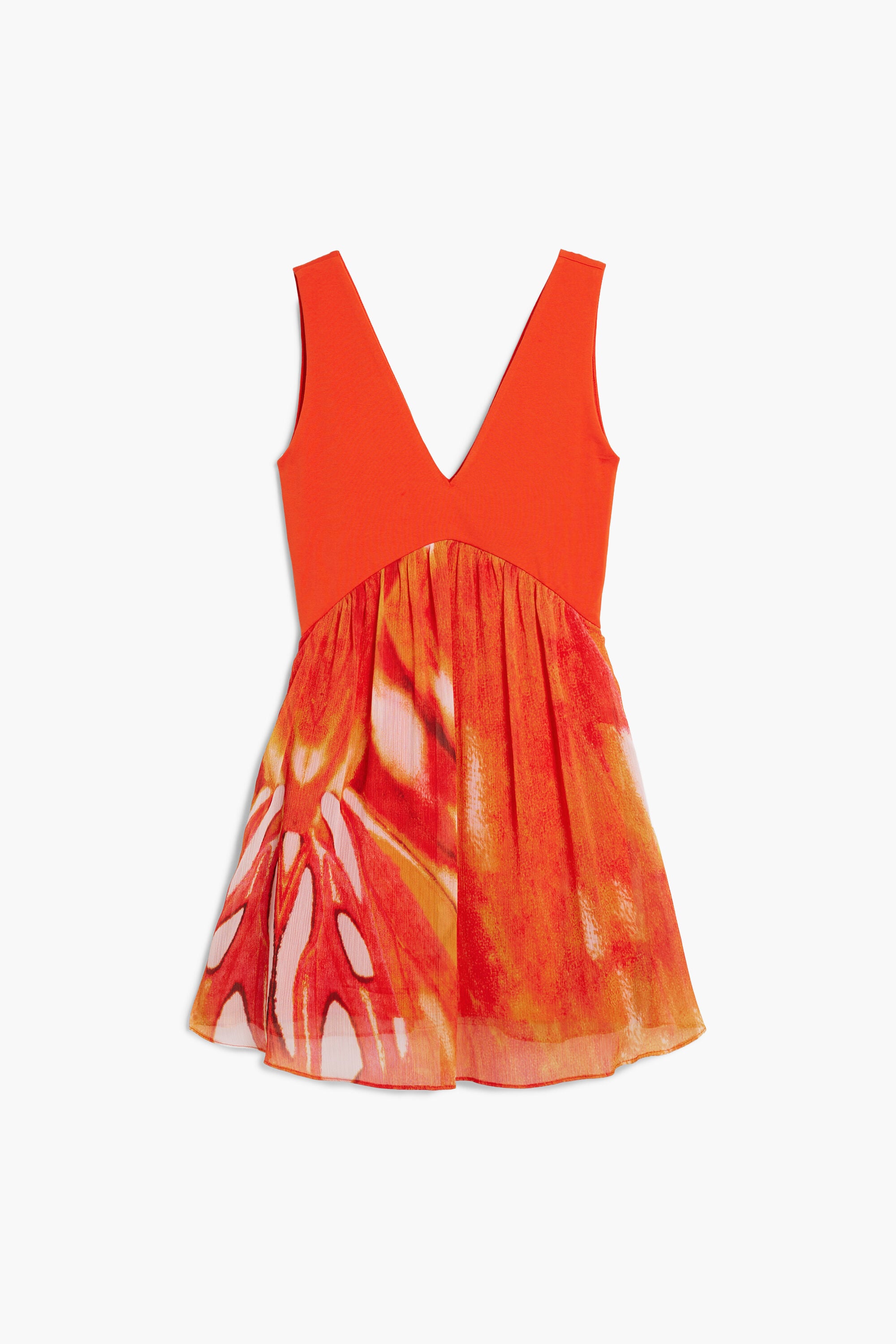 Desigual Kort jurkje met etnische print